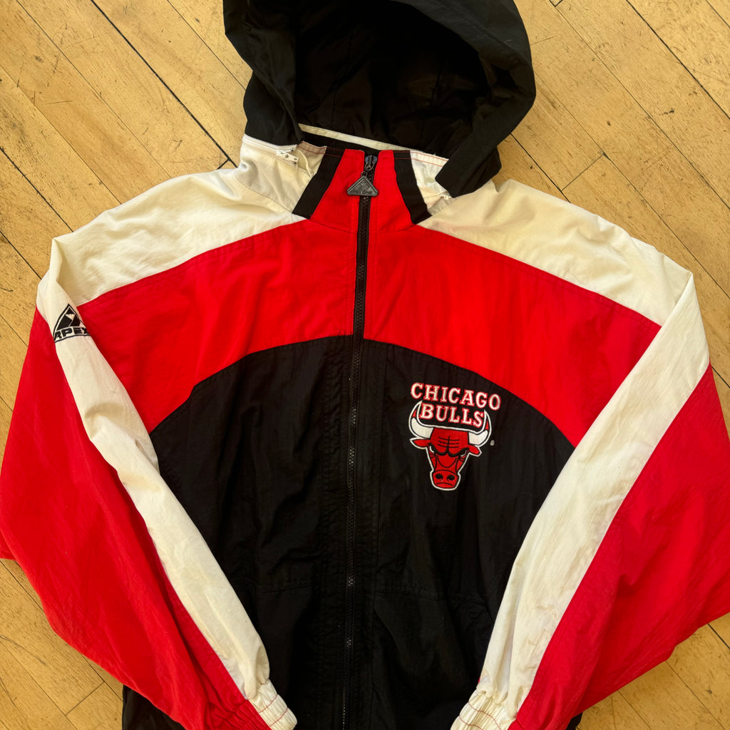 Vintage Apex One Chicago Bulls Jacket Sz M