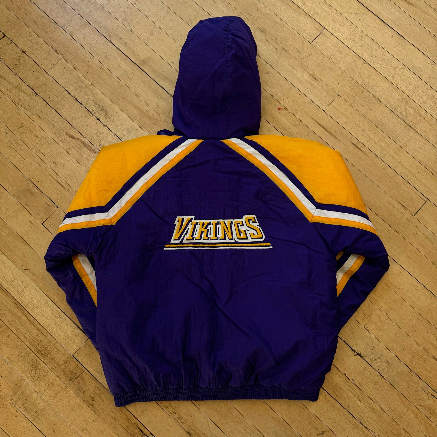 Vintage Minnesota Vikings Puffer Jacket Sz S