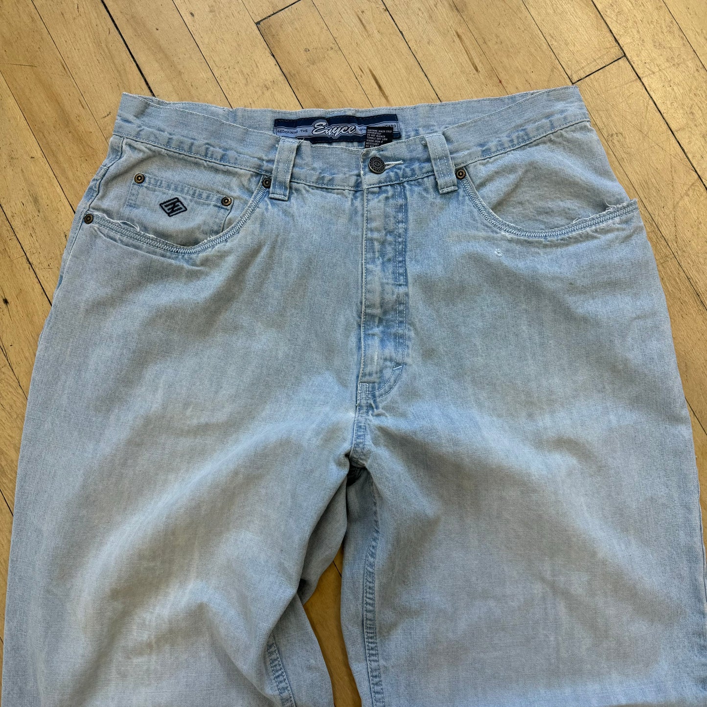 Vintage Y2K Baggy Euyce Jeans Sz 34