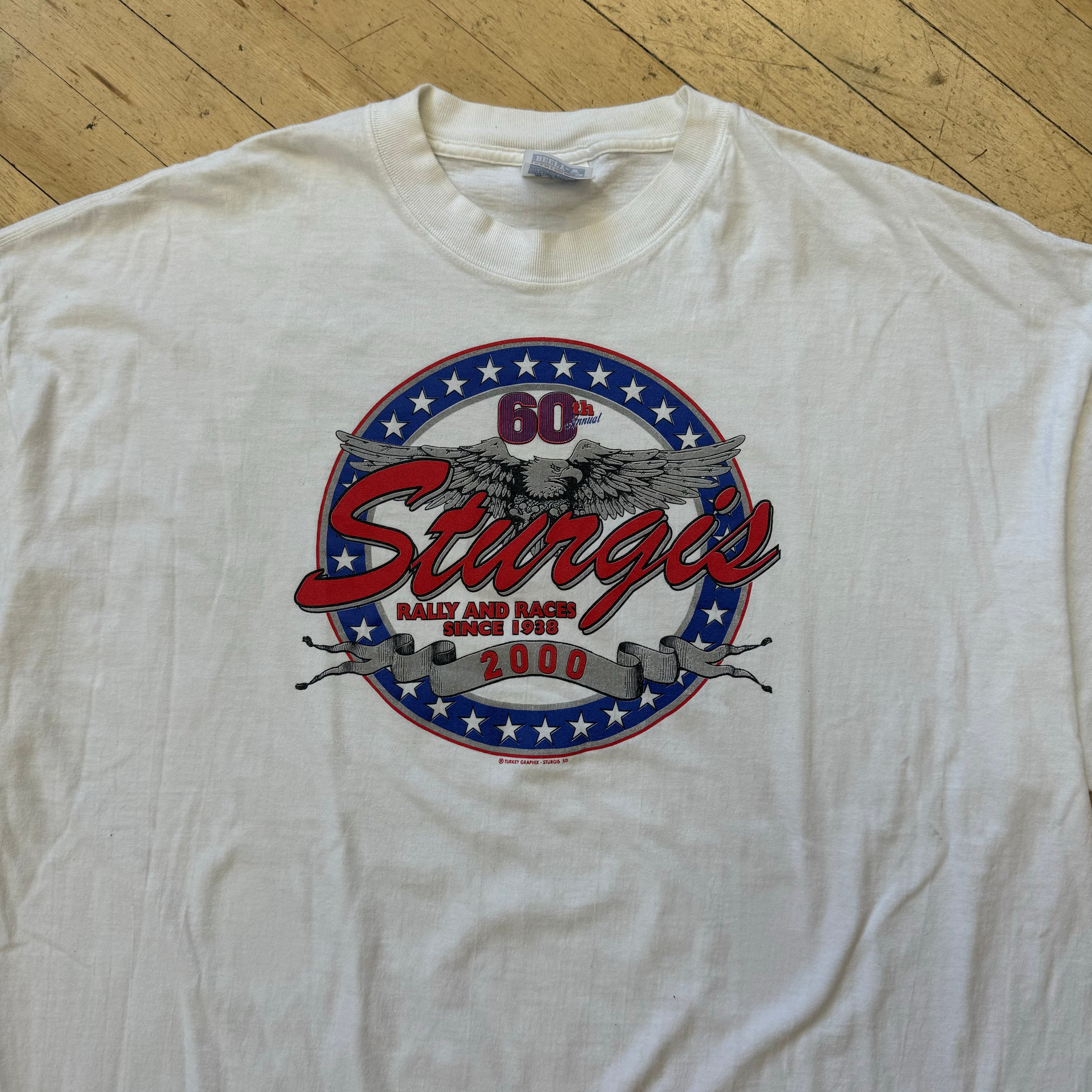 Vintage Sturgis Black Hills Rally T-shirt Sz XL