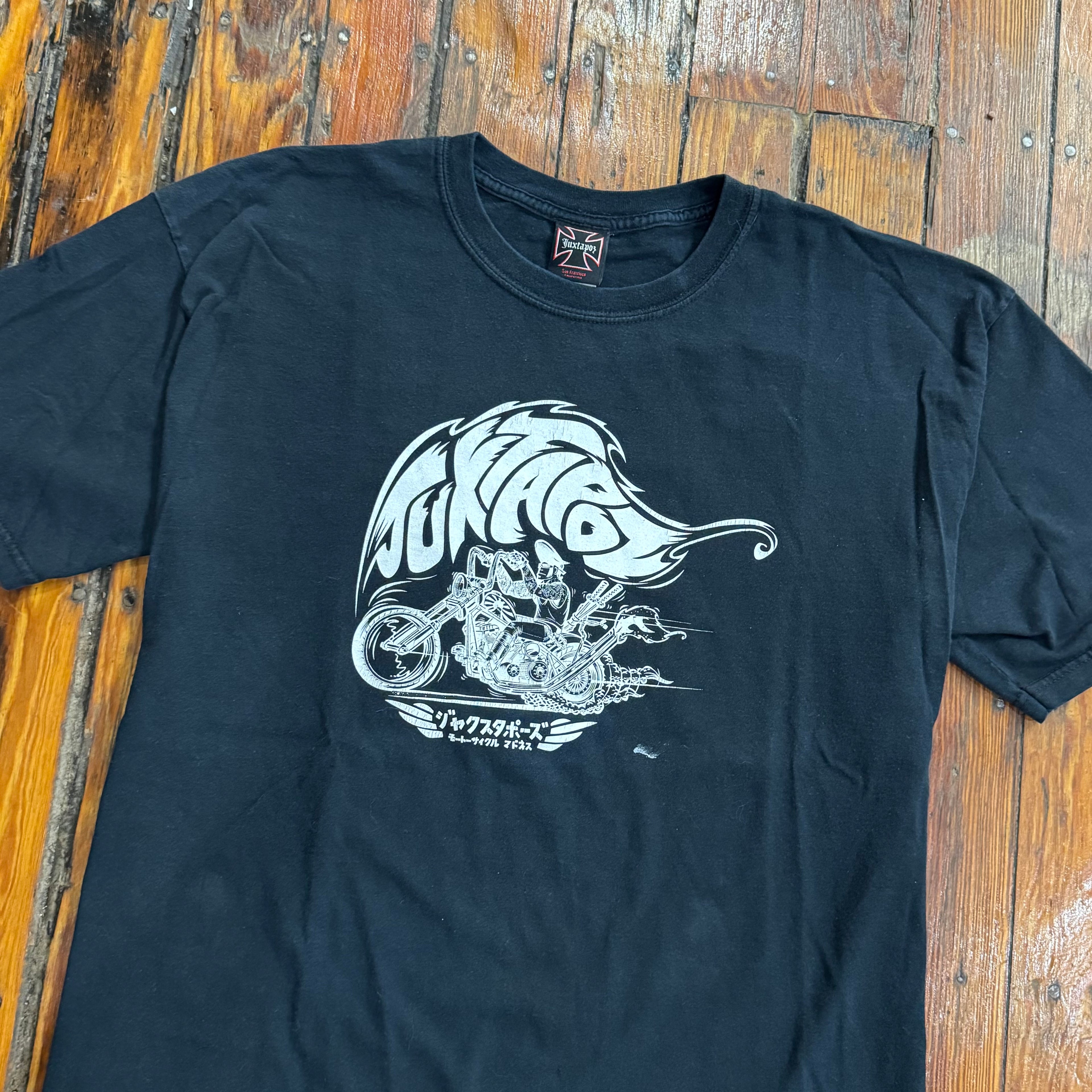 Vintage Juxtapoz X West Coast Magazine Art T-shirt Sz L
