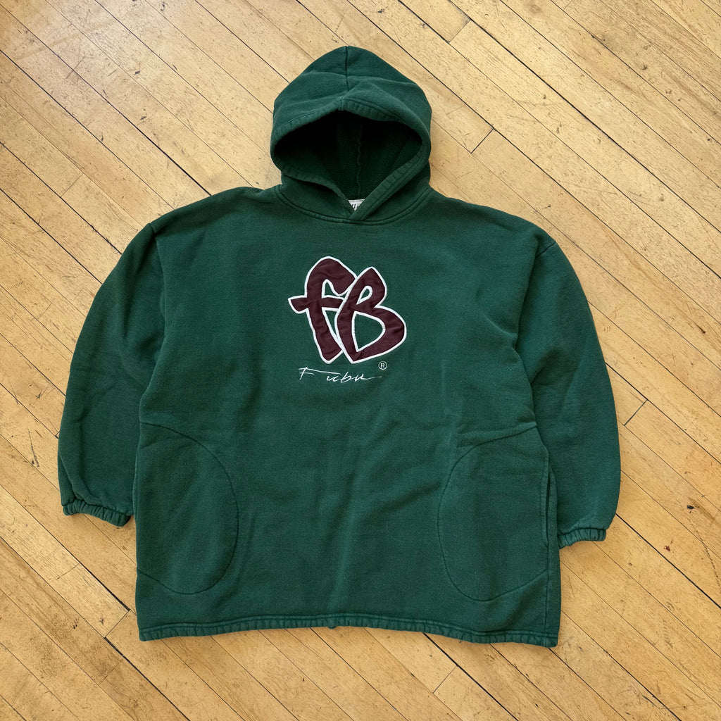 Vintage Fubu Logo Hoodie Sz XL