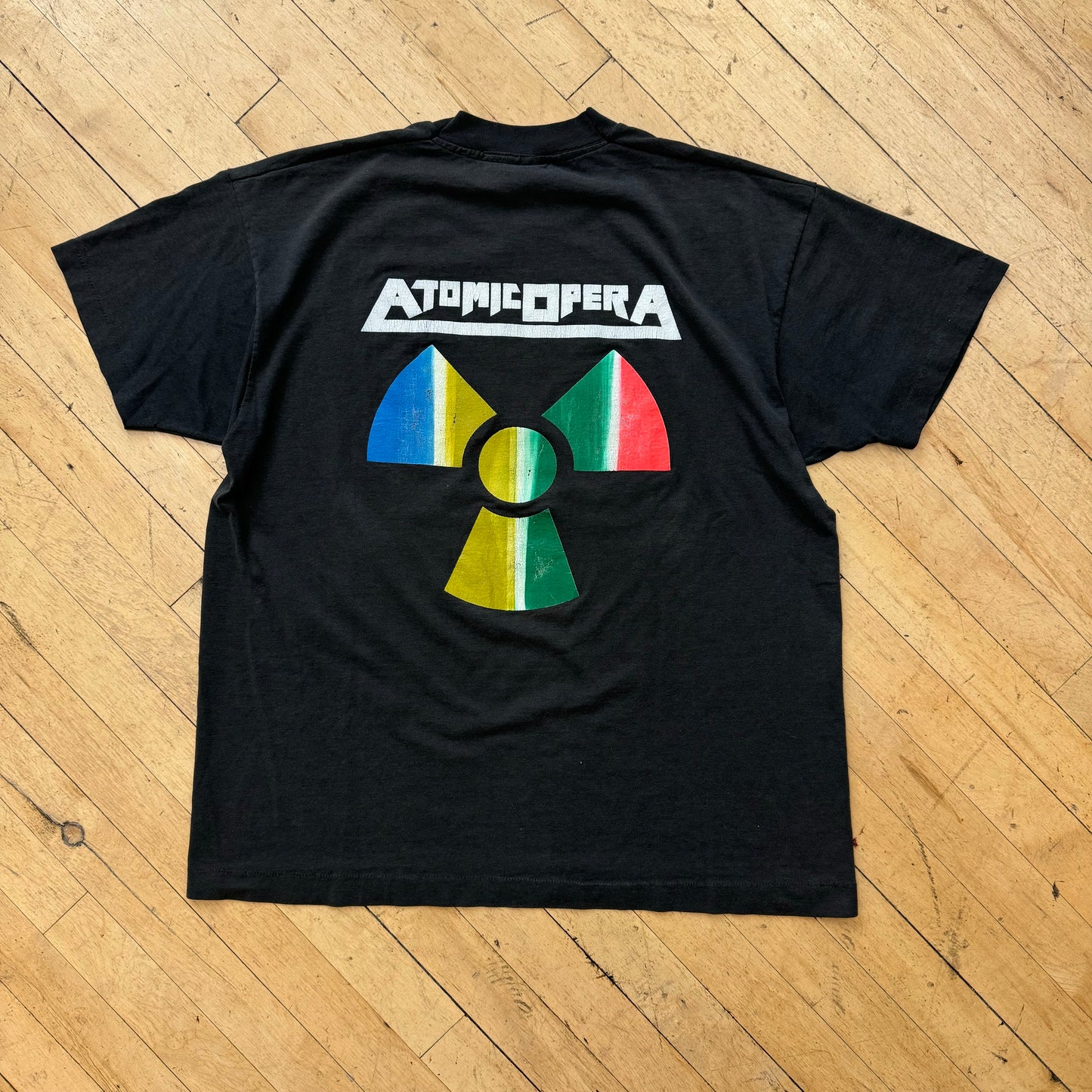 Vintage Atomic Opera Graphic T-shirt Sz XL