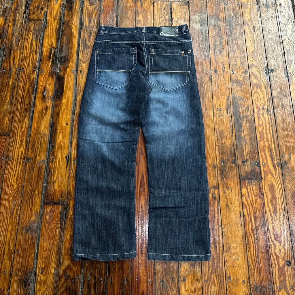 Y2K SouthPole Denim Jeans Sz 32