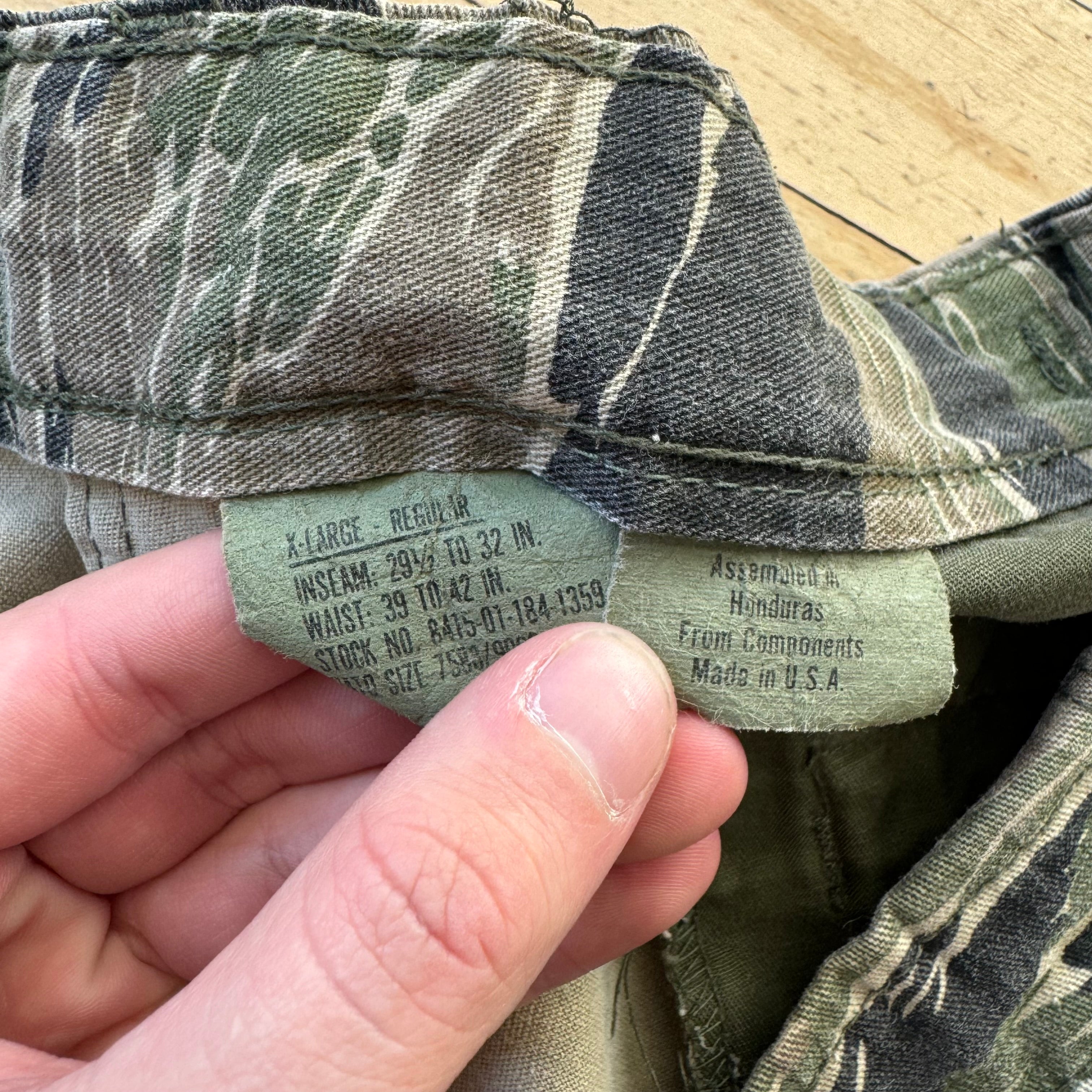 Vintage Camo Khaki Pants Sz 40