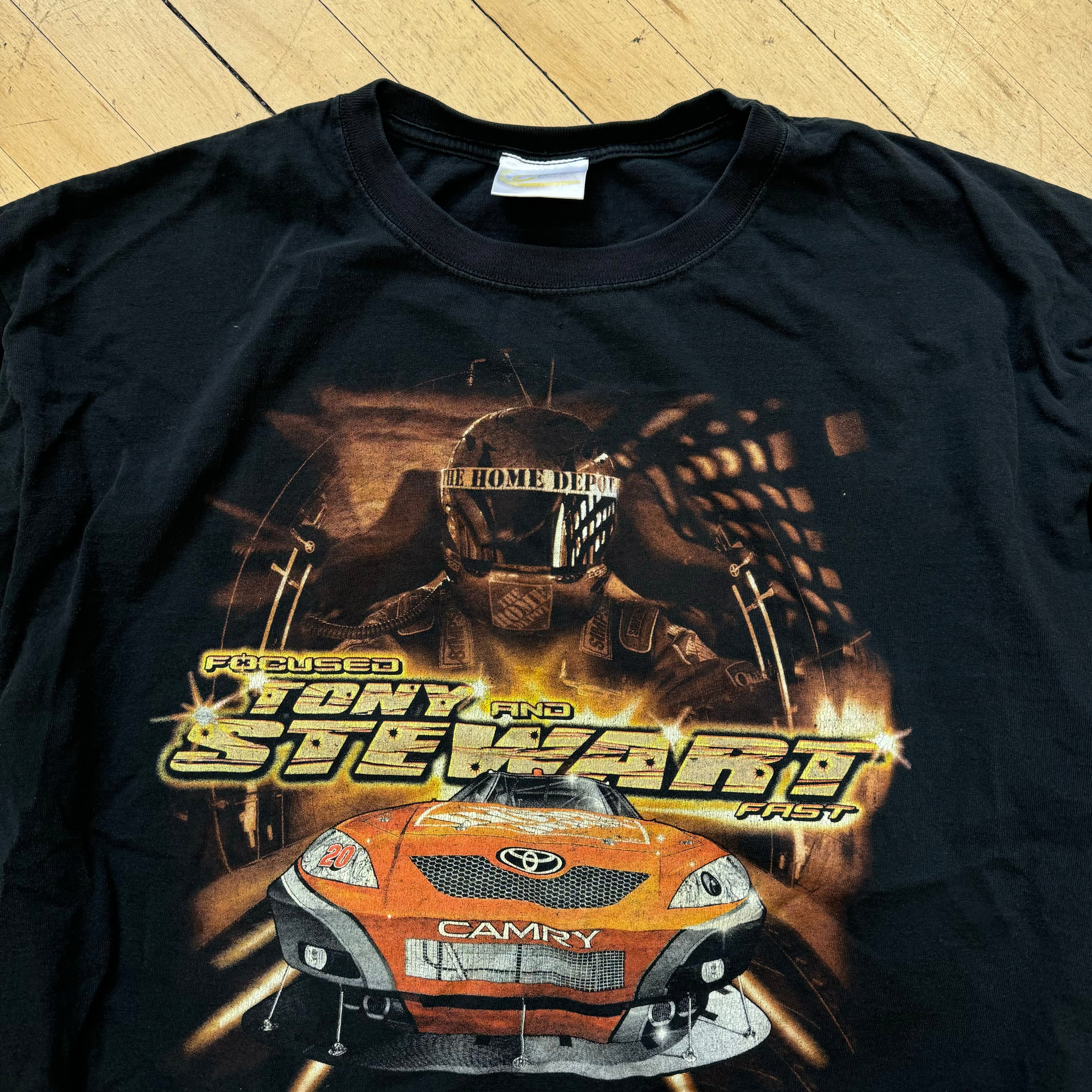 Tony Steuart Nascar Long Sleeve T-shirt Sz XXL
