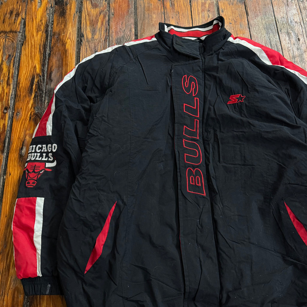 Vintage Stater Chicago Bulls Jacket Sz XXL