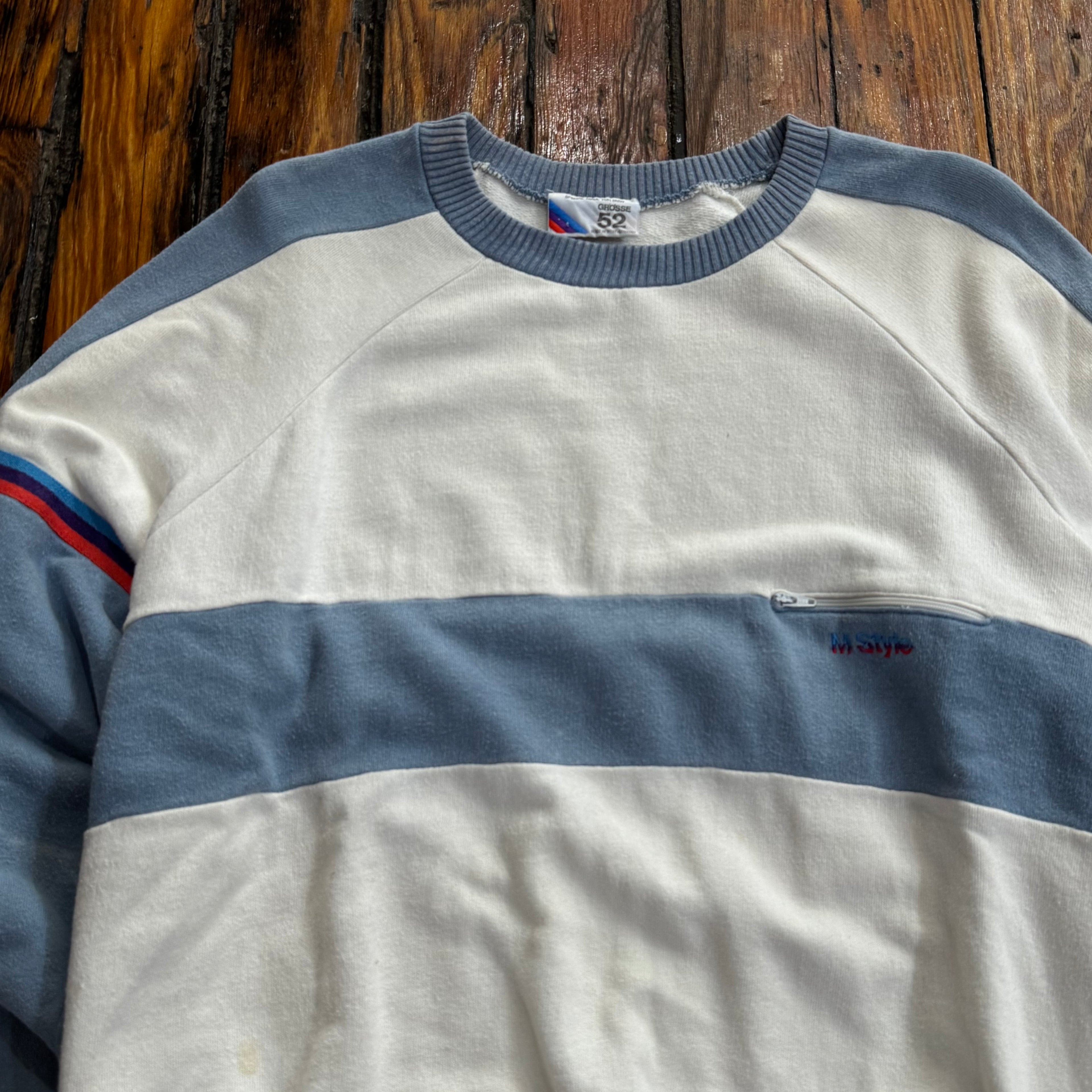 Vintage BMW M-Style Crewneck Sz L