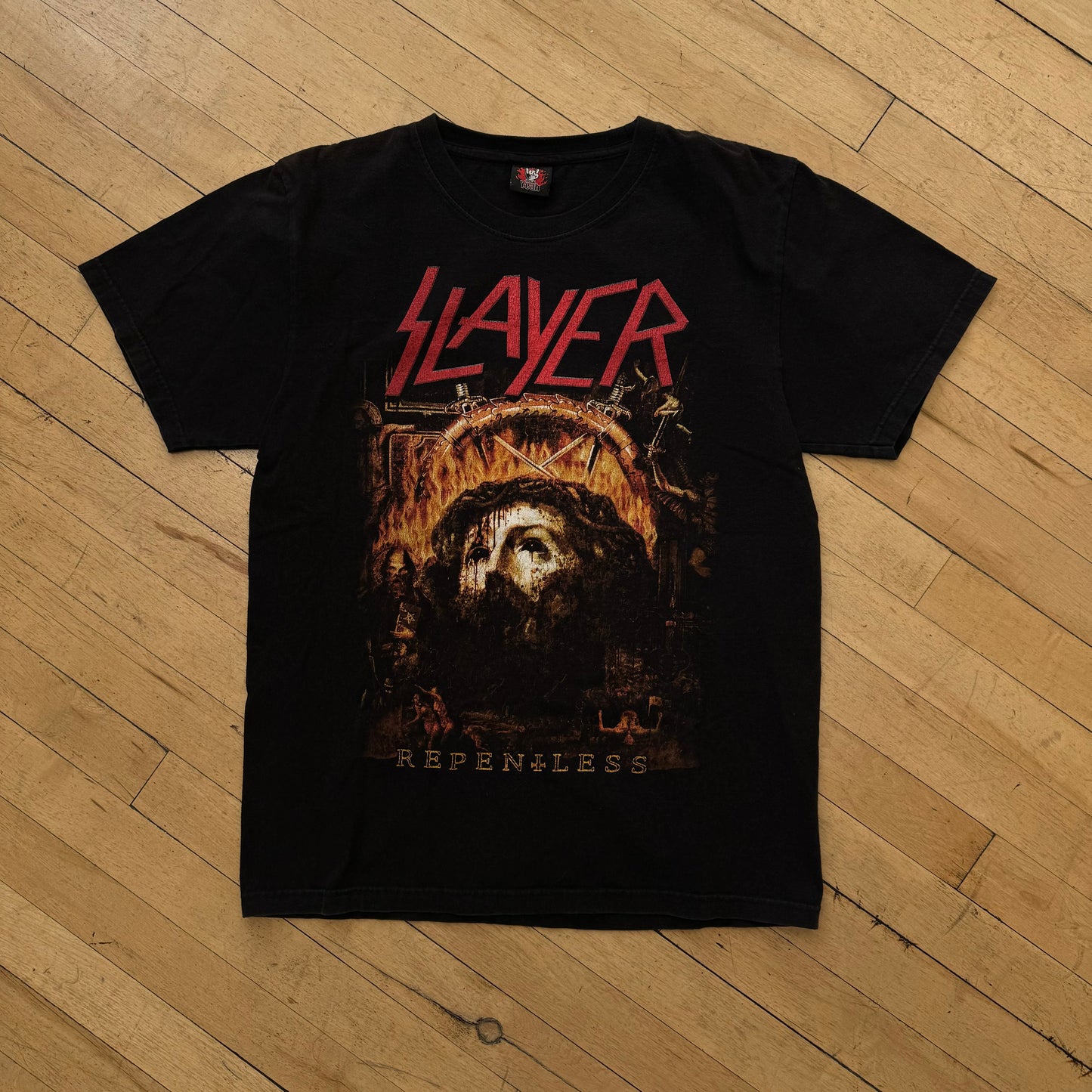 Y2K Slayer Band T-shirt Sz M