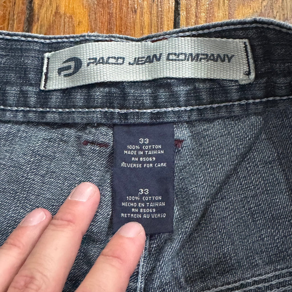 Vintage Paco Denim Jean Shorts Sz 33