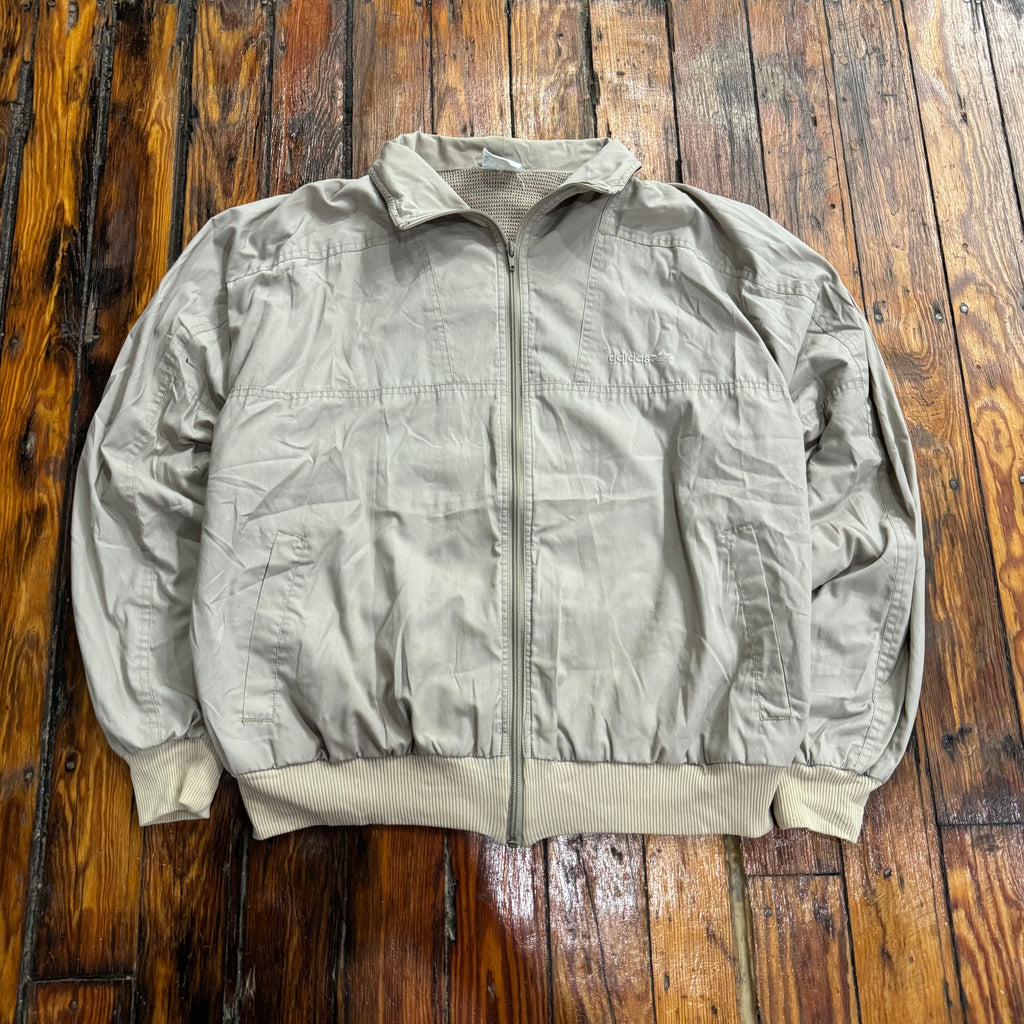 Vintage Adidas Zip-Up Windbreaker Jacket Sz L