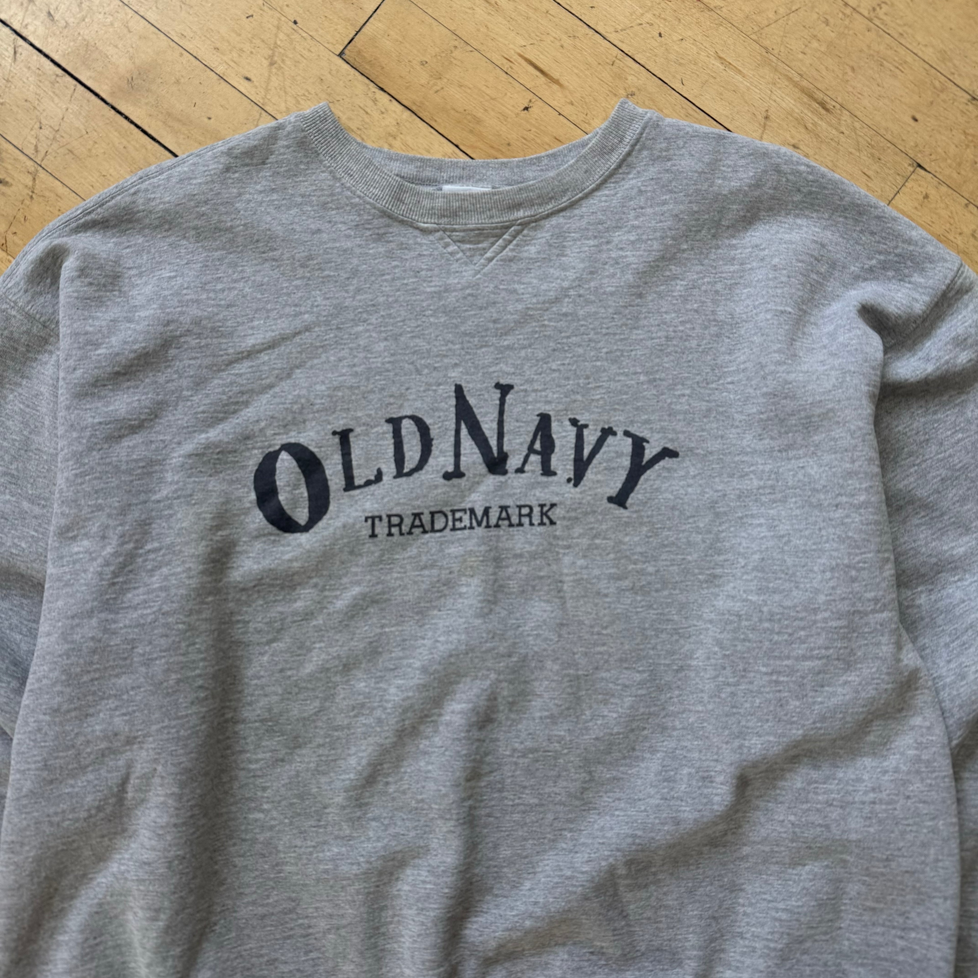Vintage Old Navy Trademark Crewneck Sz L