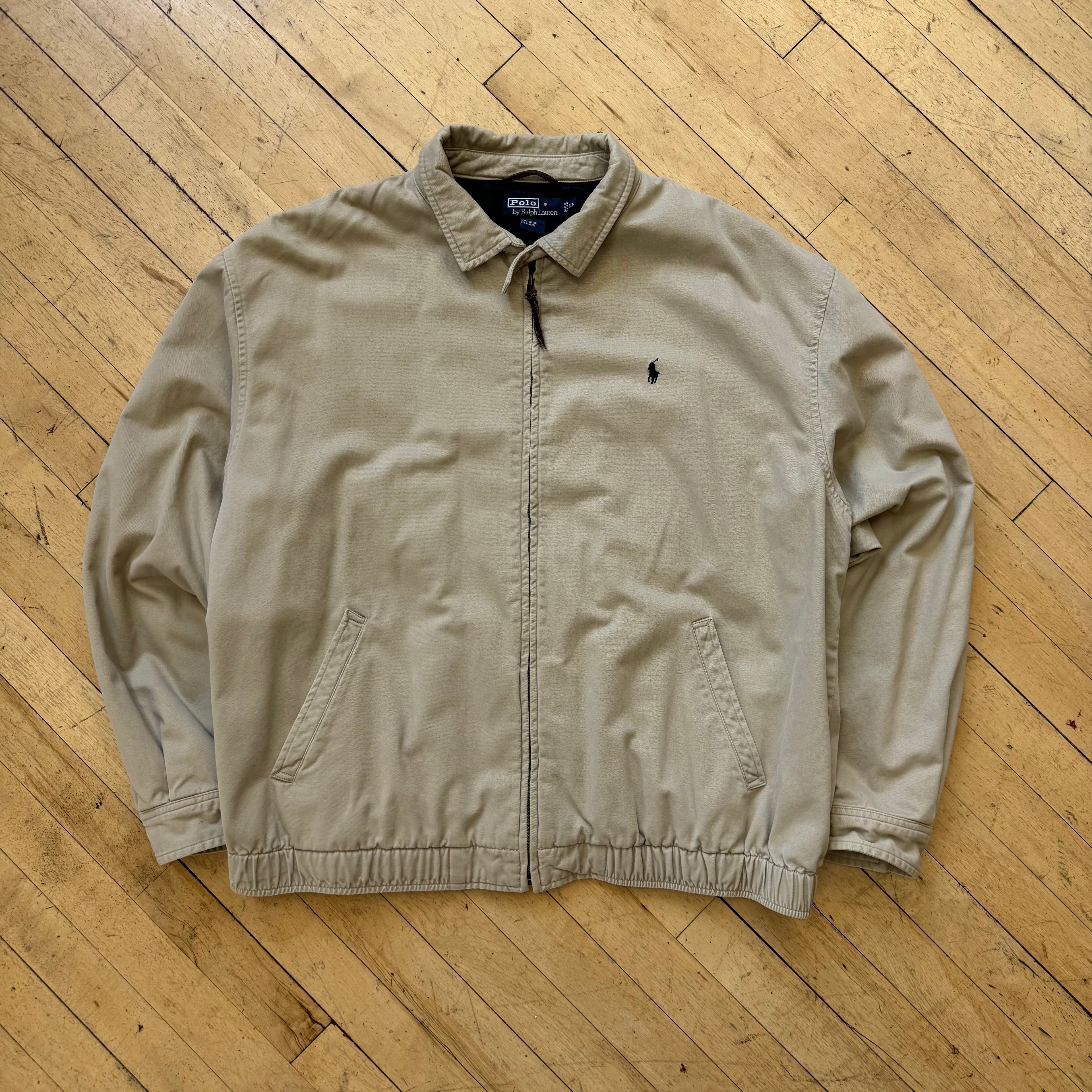 Vintage Polo Ralph Lauren Plaid Lined Jacket Sz XL