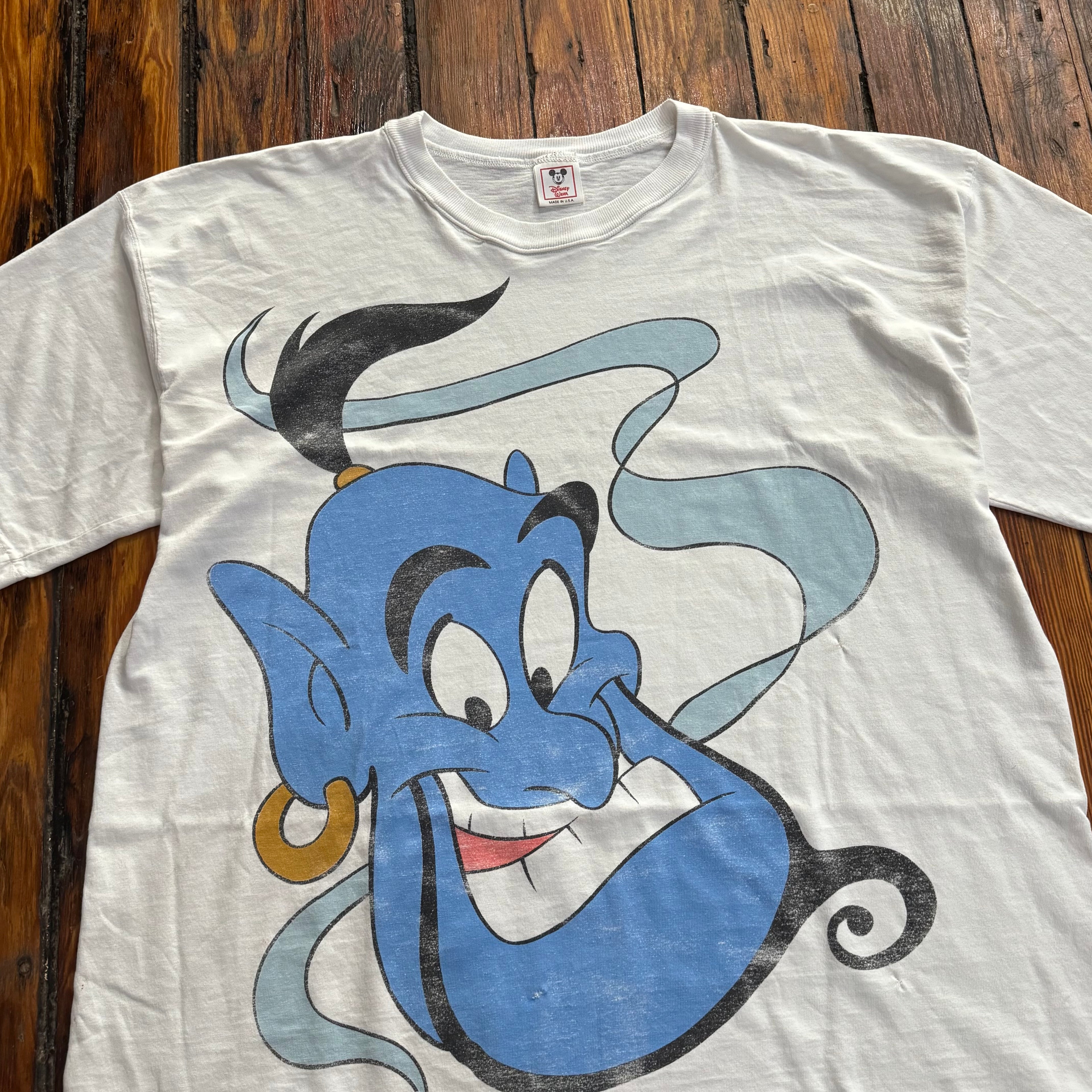 Vintage Disney Genie Aladdin T-shirt Sz XXL