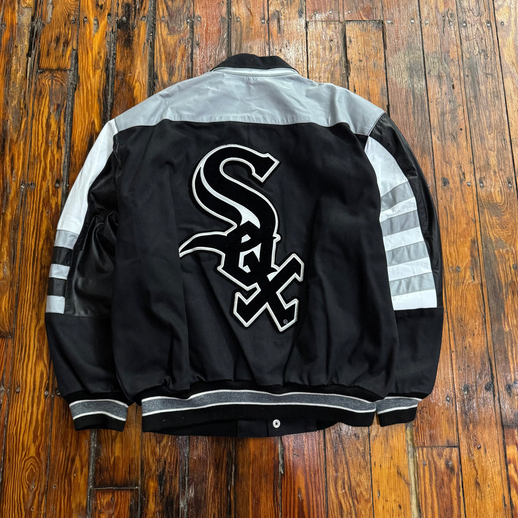 Vintage Jeff Hamilton White Sox Jacket Sz L