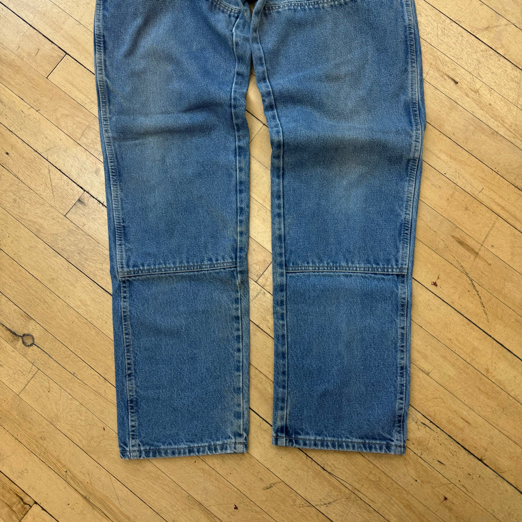 Vintage Dickies Double Knee Denim Jeans Sz 36x36