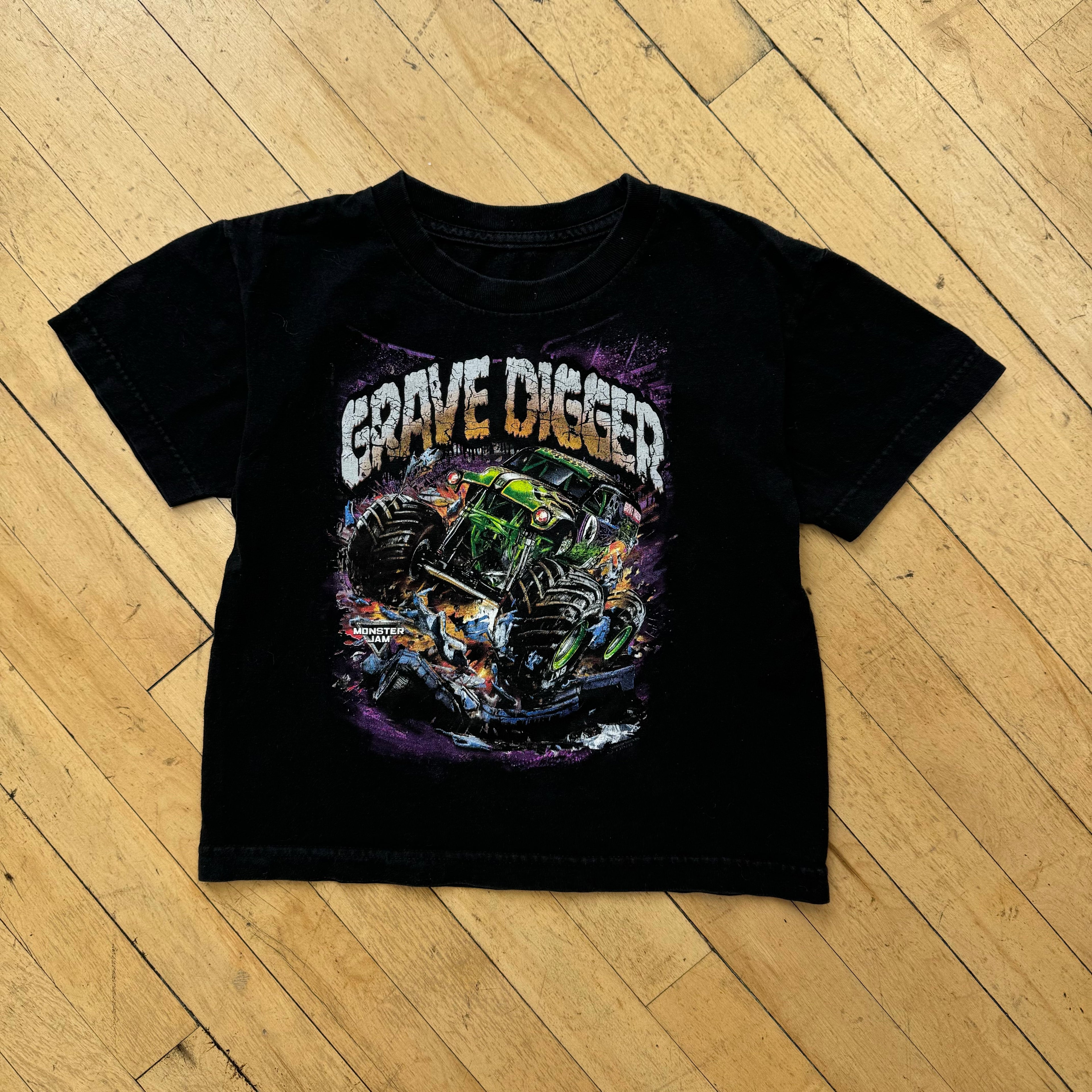 Vintage Grave Digger Monster Truck T-shirt Sz 6-8
