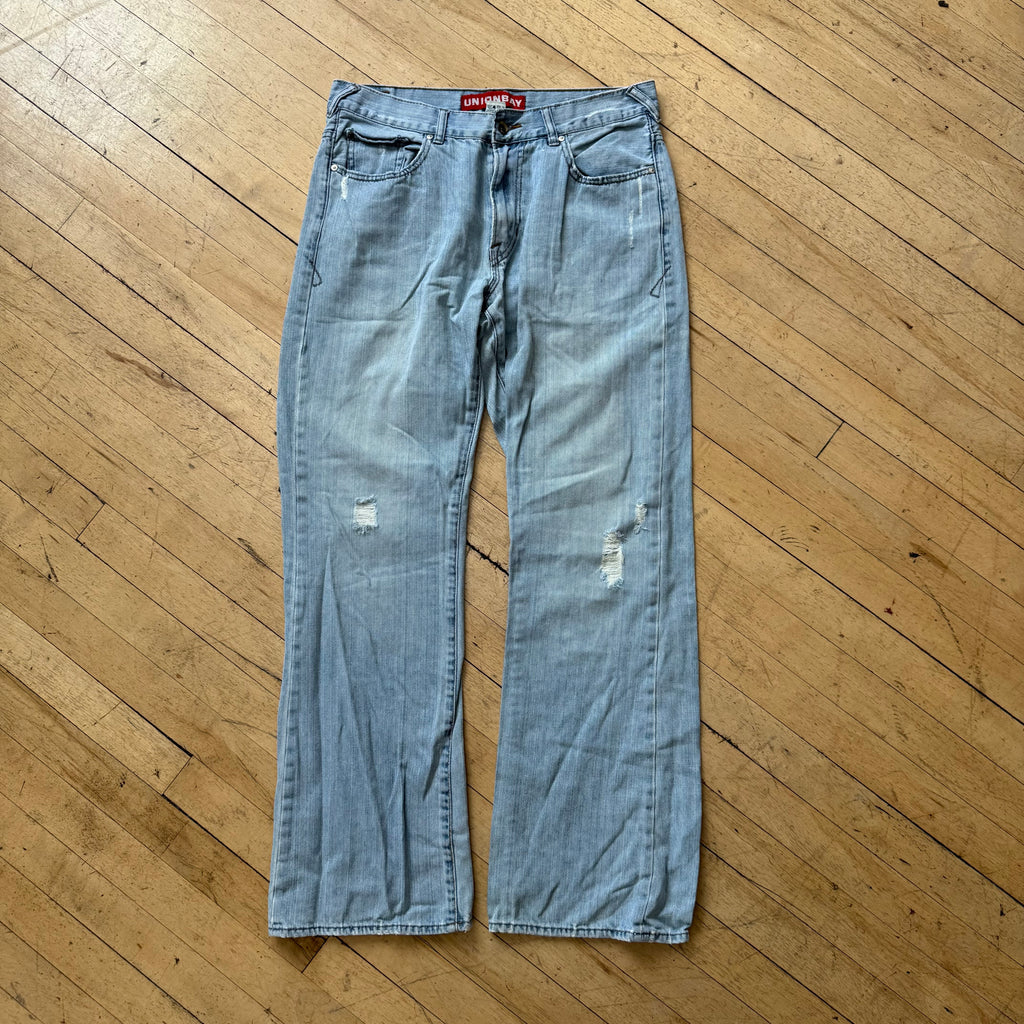 Y2K Union Bay Light Wash Denim Jeans Sz 32x32
