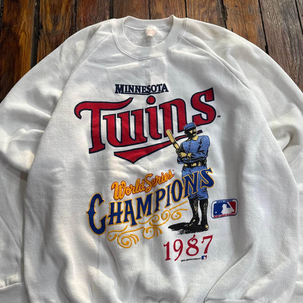 Vintage Minnesota Twins World Series CrewNeck Sz L