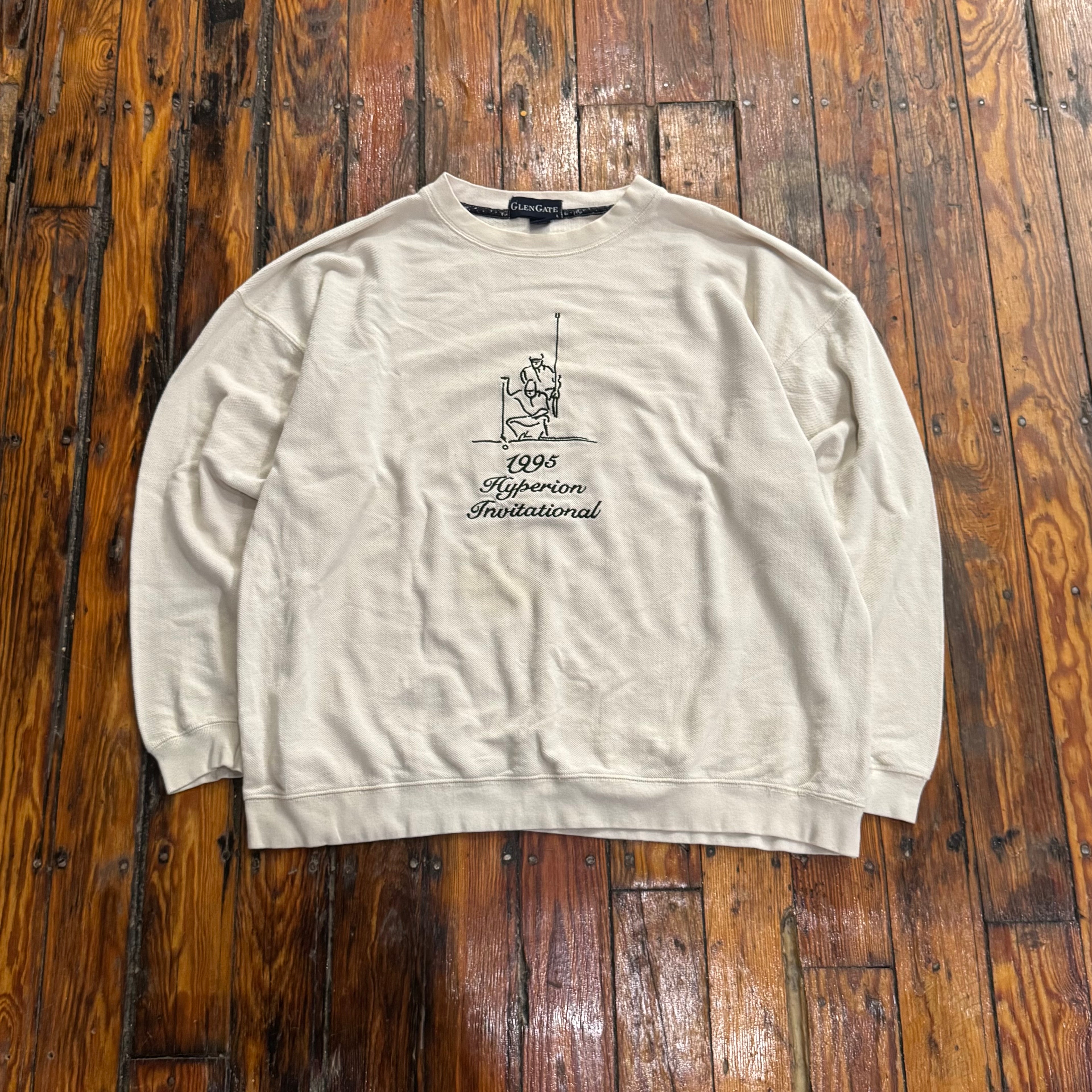 Vintage Embroidered Golf Crewneck Sz L