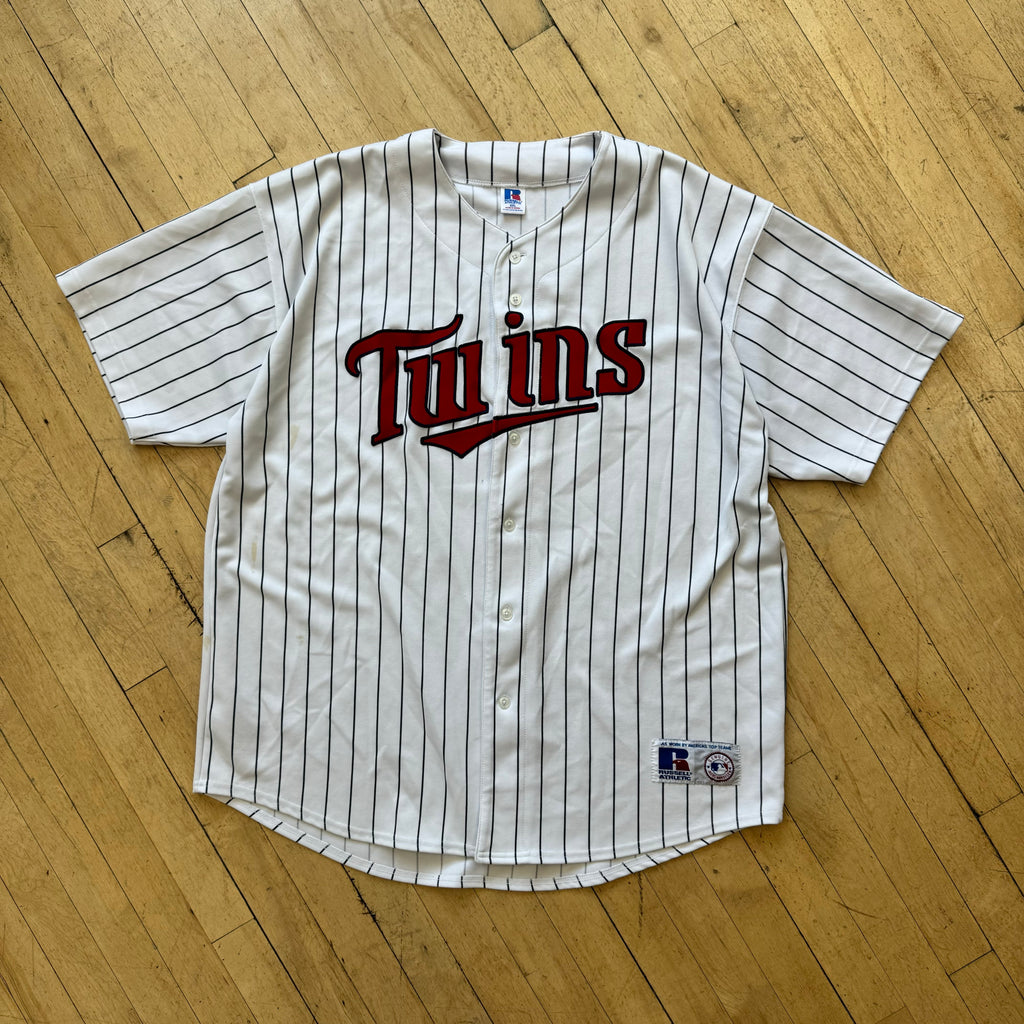 Vintage Minnesota Twins Russell Jersey Sz XXL