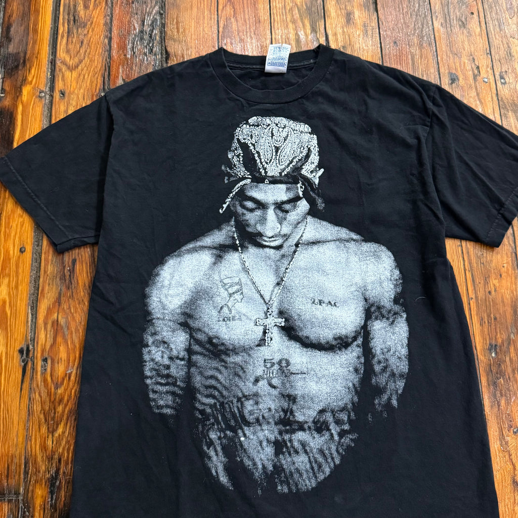 Vintage Tupac Thug Life Rap T-shirt Sz L