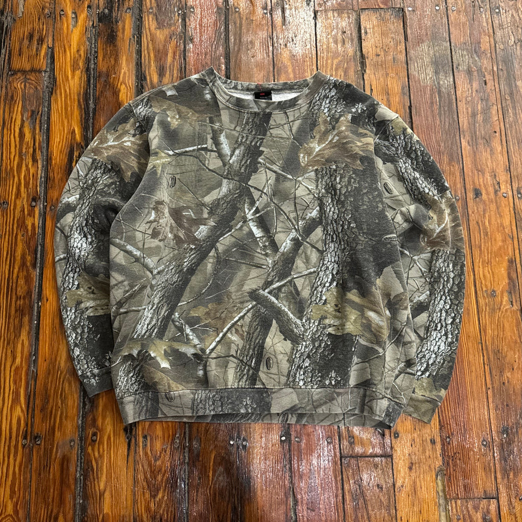Vintage Camo Crewneck Sz M