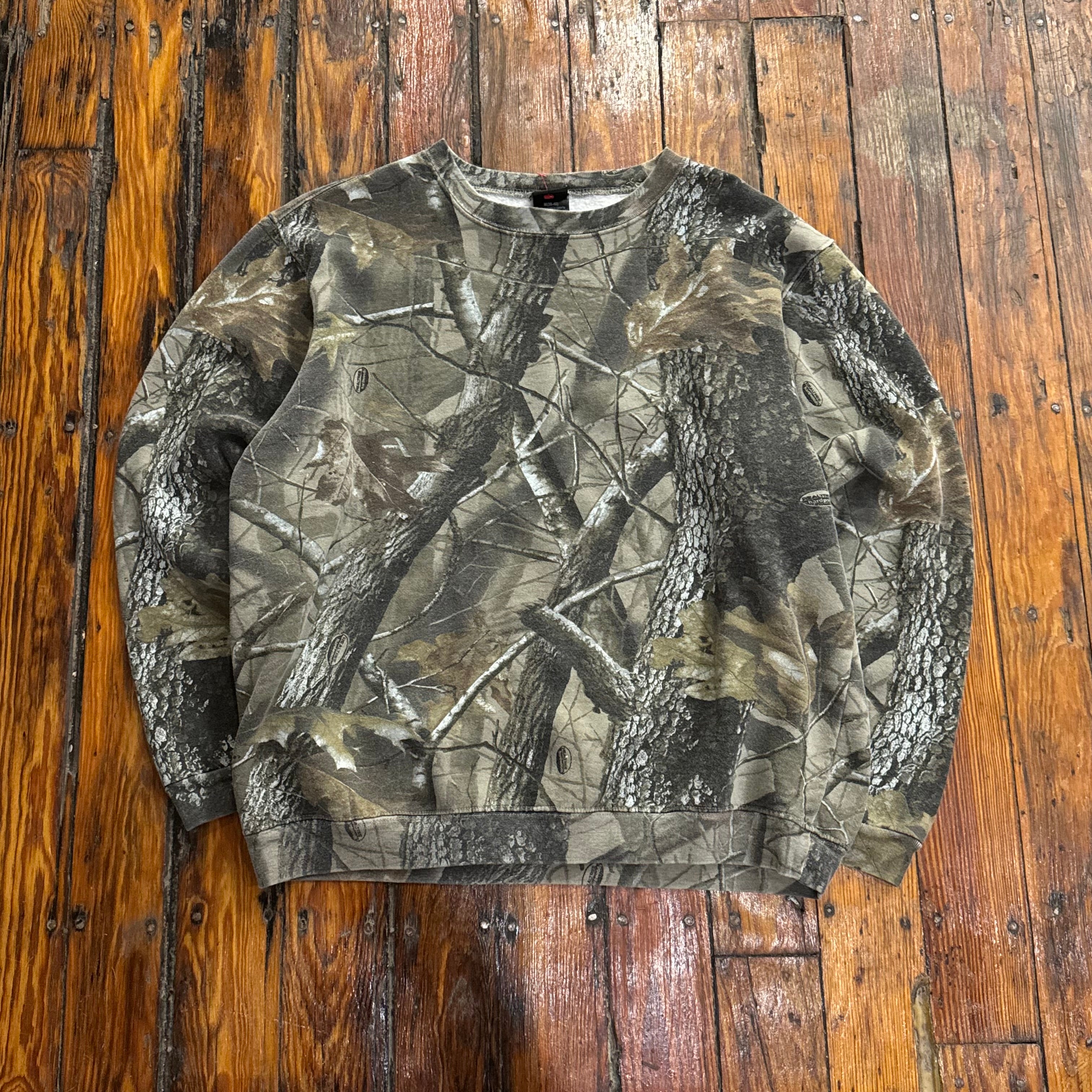 Vintage Camo Crewneck Sz M