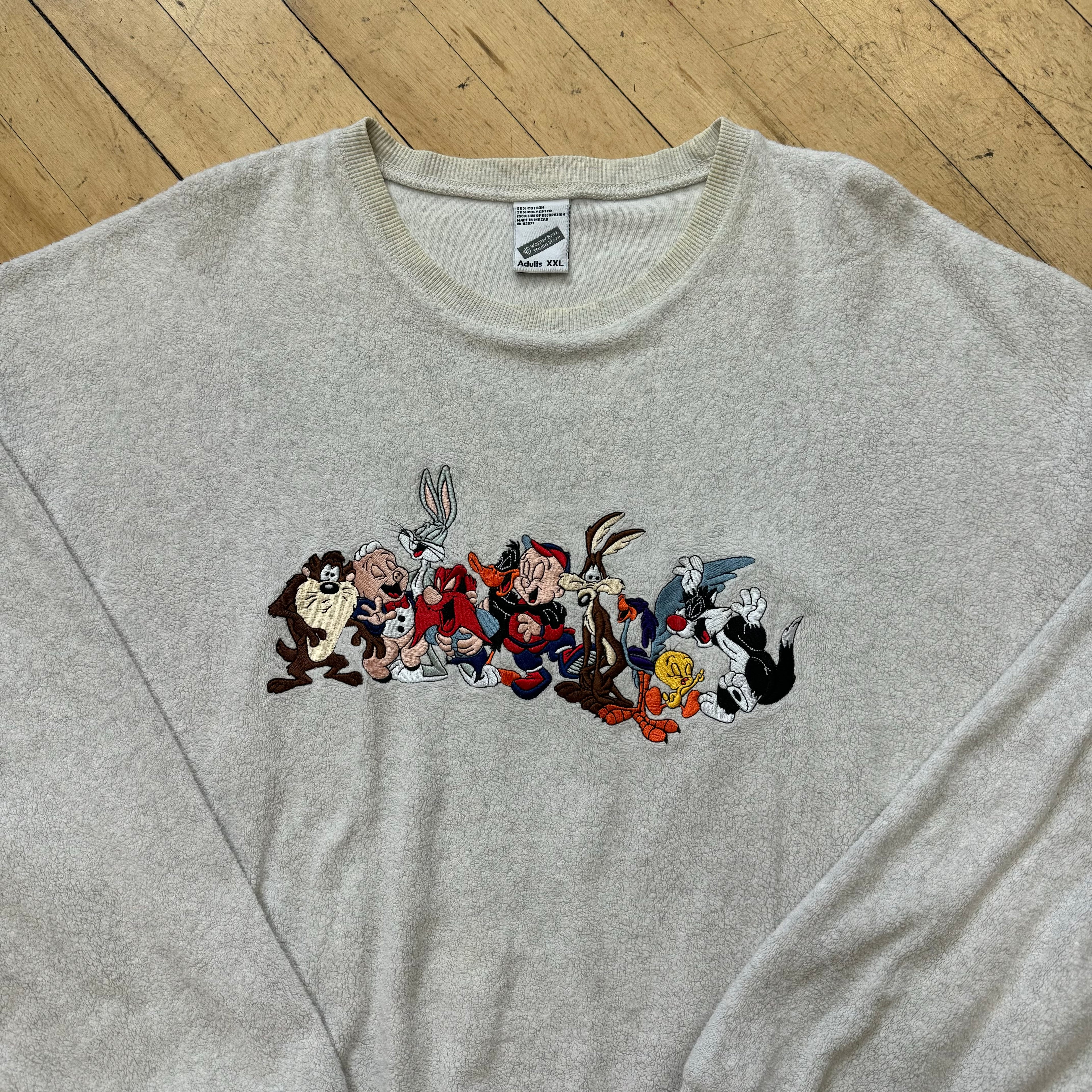 Vintage Looney Tunes Character Crewneck Sz XXL