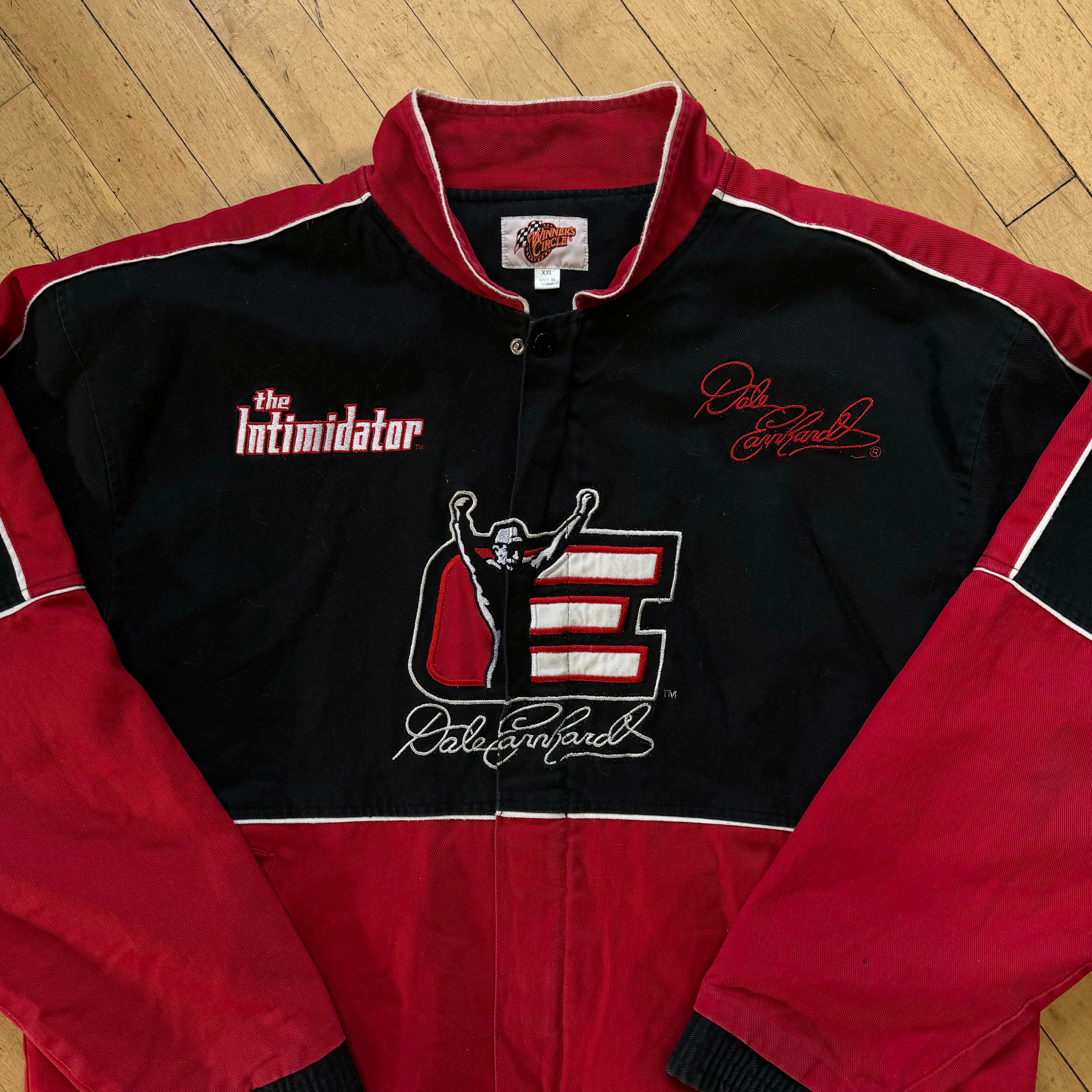 Vintage Dale Earnhardt The Intimidator Nascar Jacket Sz XXL
