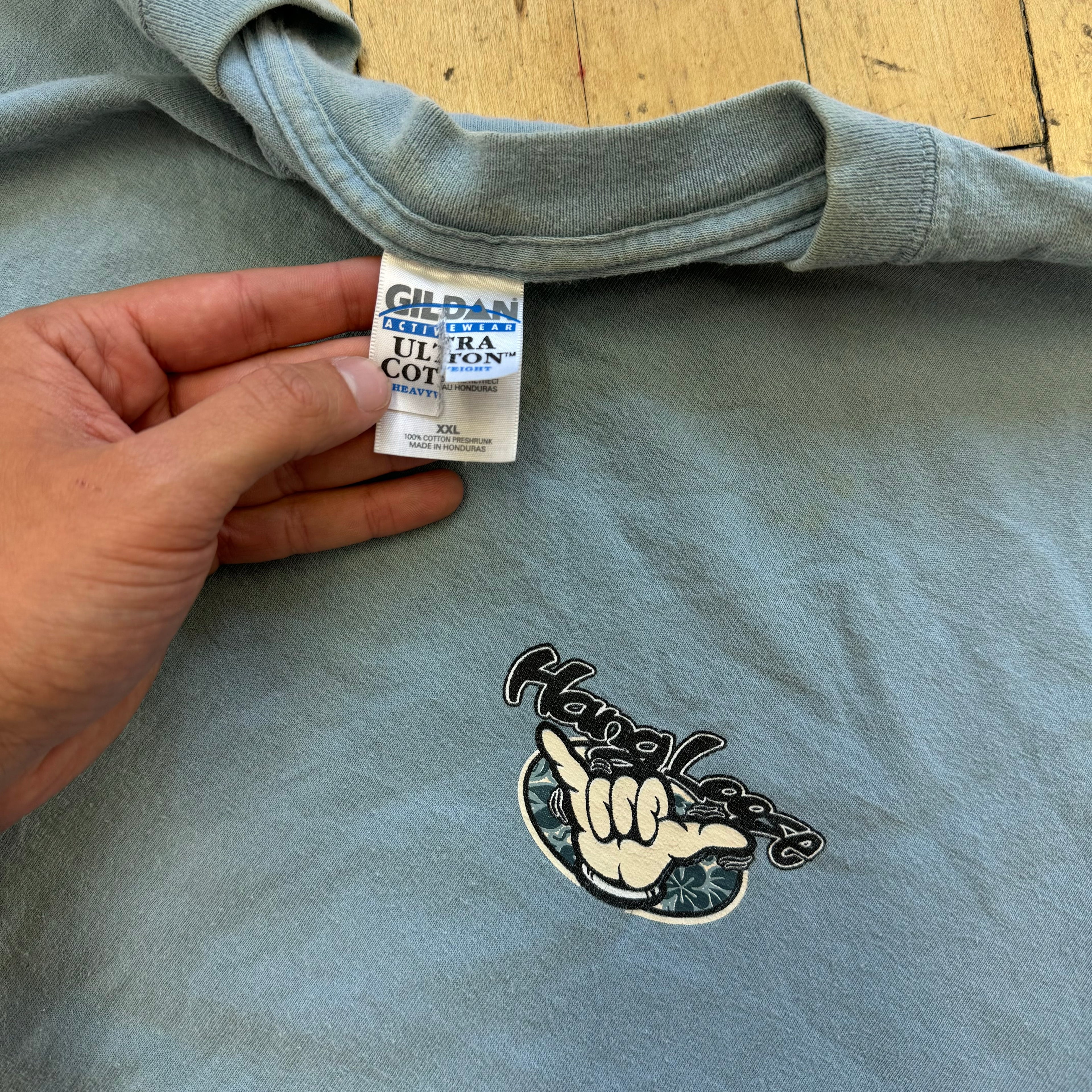 Vintage Hang loose surf T-shirt Sz XXL