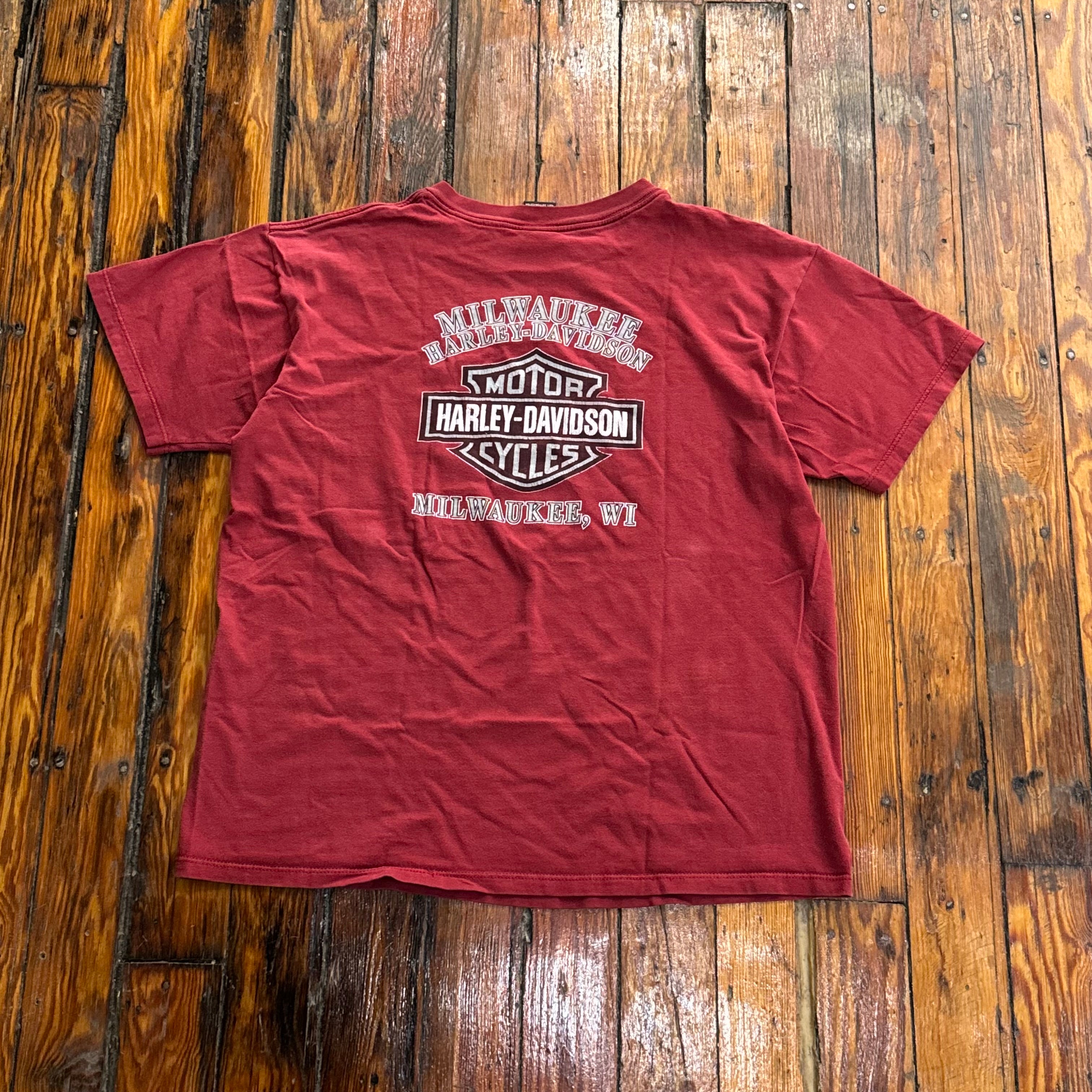 Vintage Harley Davidson Milwaukee T-shirt Sz XL