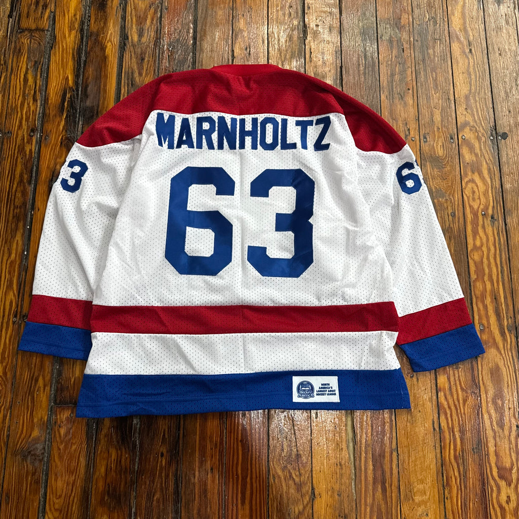 Vintage Mad Dogs Hockey Jersey Sz XL