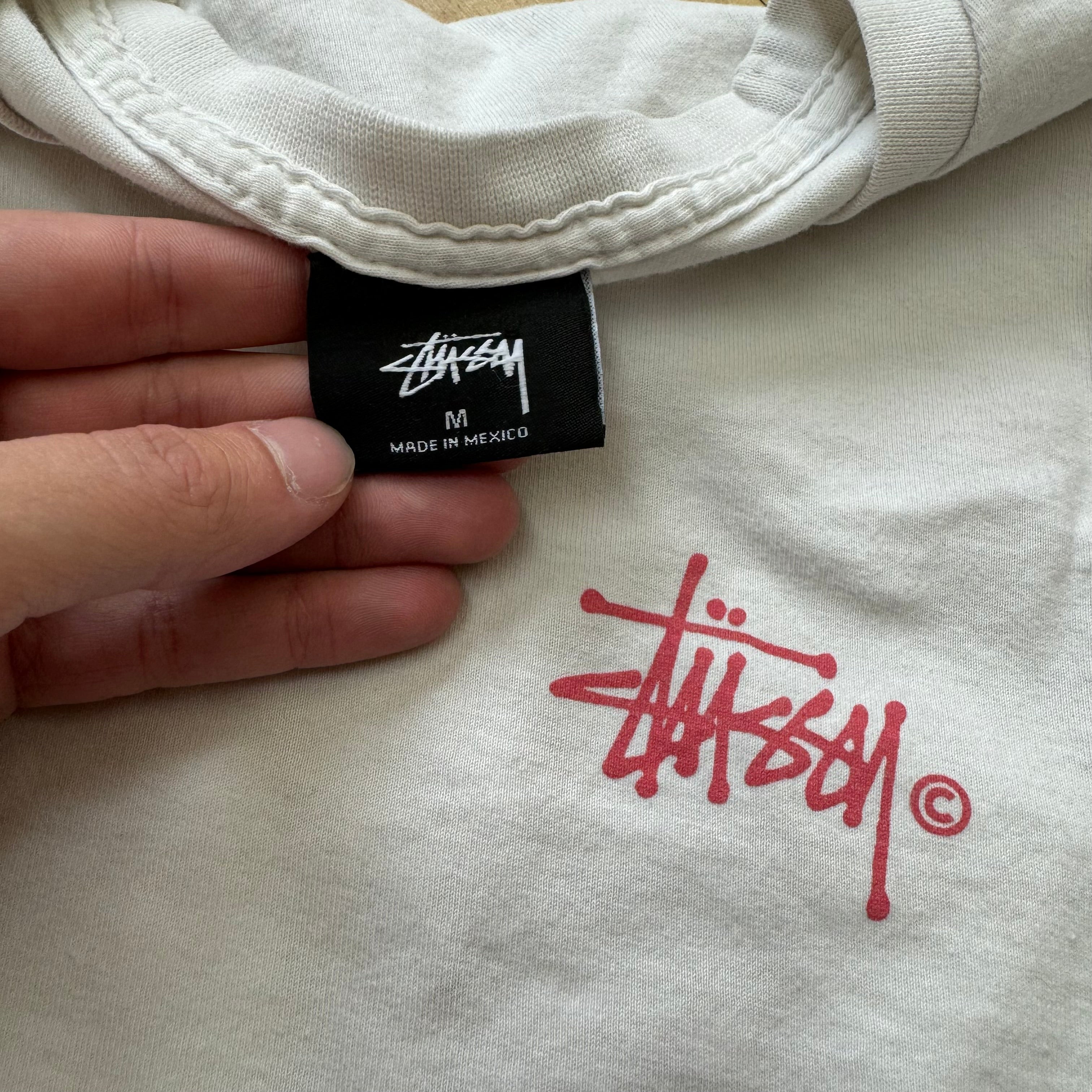 2000s Classic Stussy Logo T-shirt Sz M