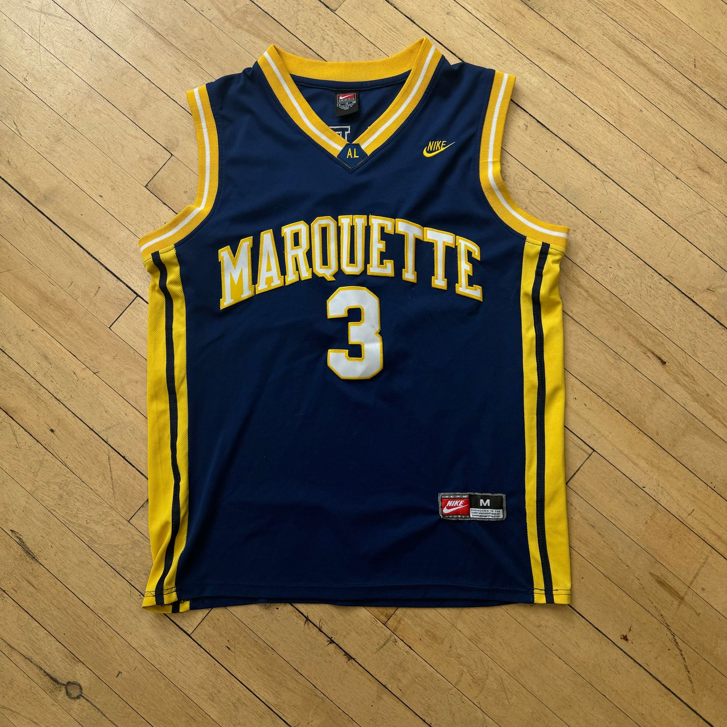 Vintage Nike Marquette Wade Jersey Sz M