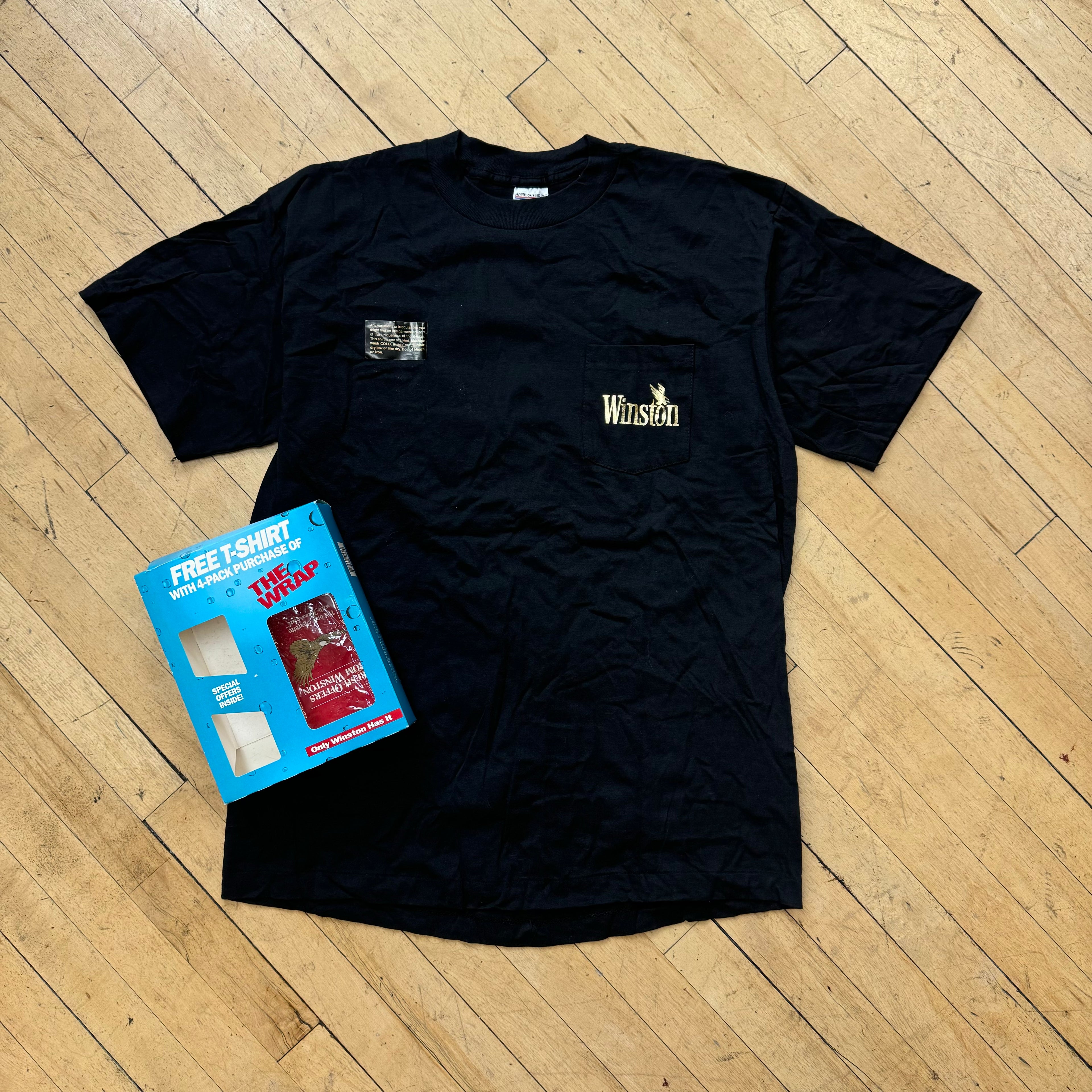 Vintage Winston Cigarette T-shirt Sz XL (NEW)