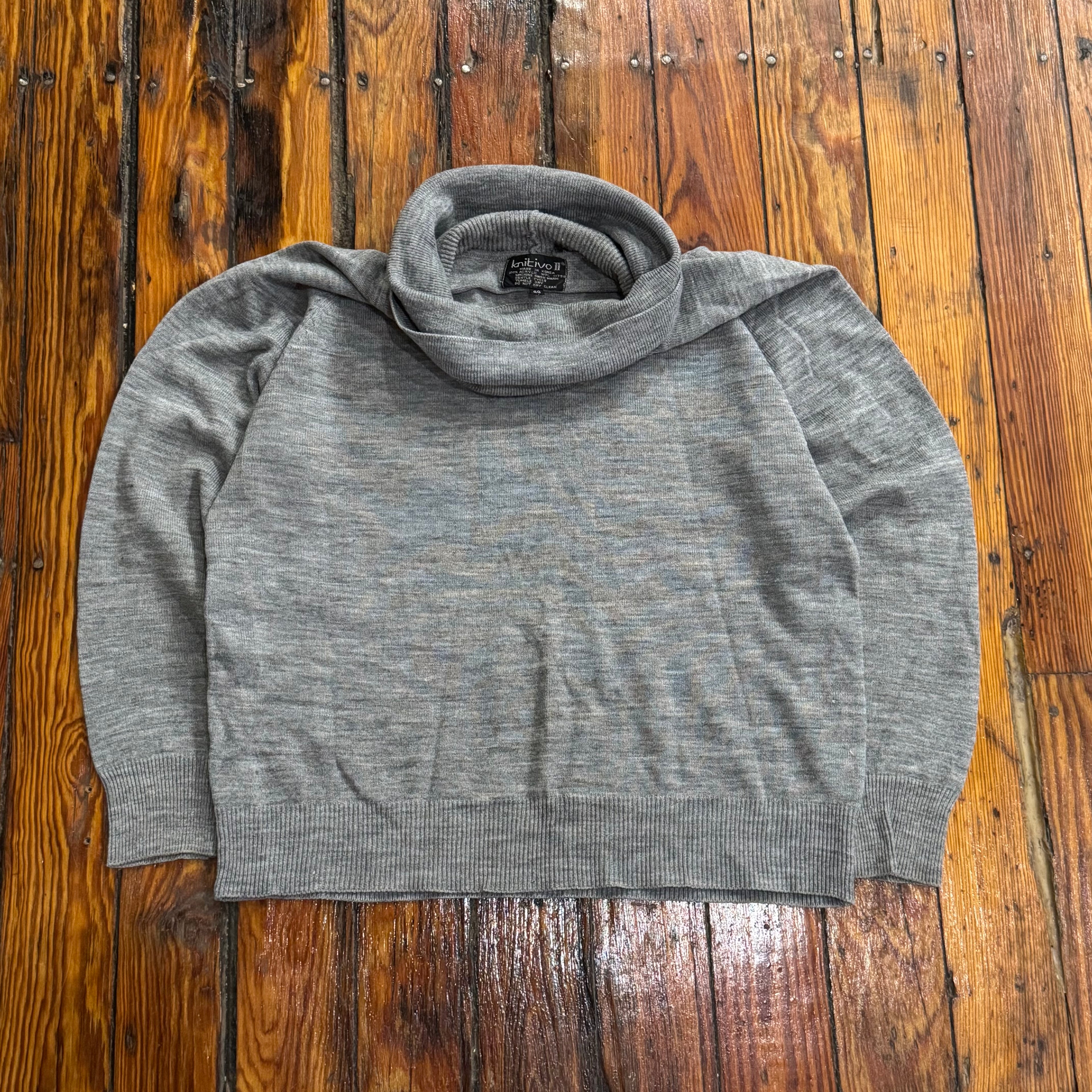 Vintage Knitivo Turtle Neck Sweater Sz L