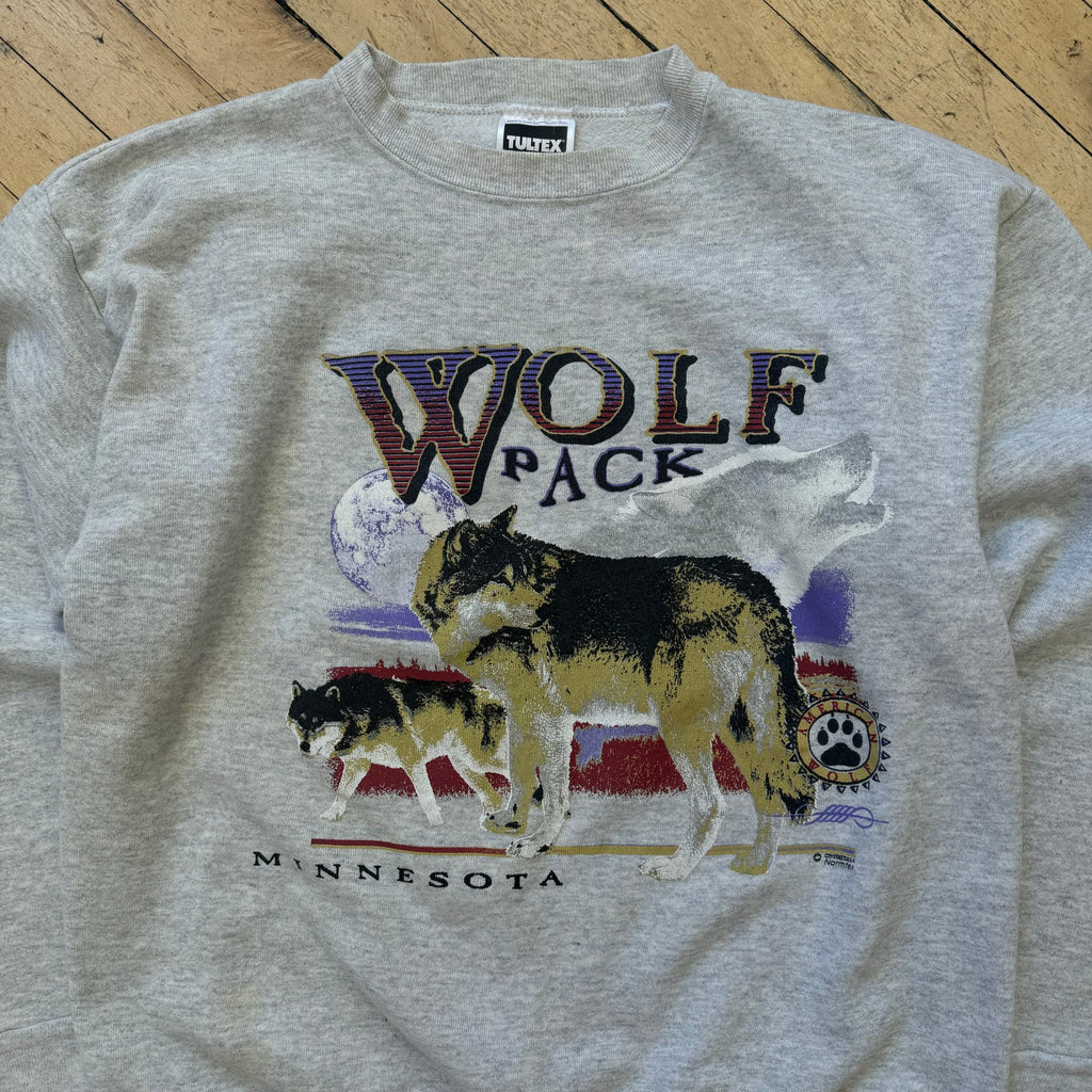 Vintage Wolf Pack Minnesota Crewneck Sz M