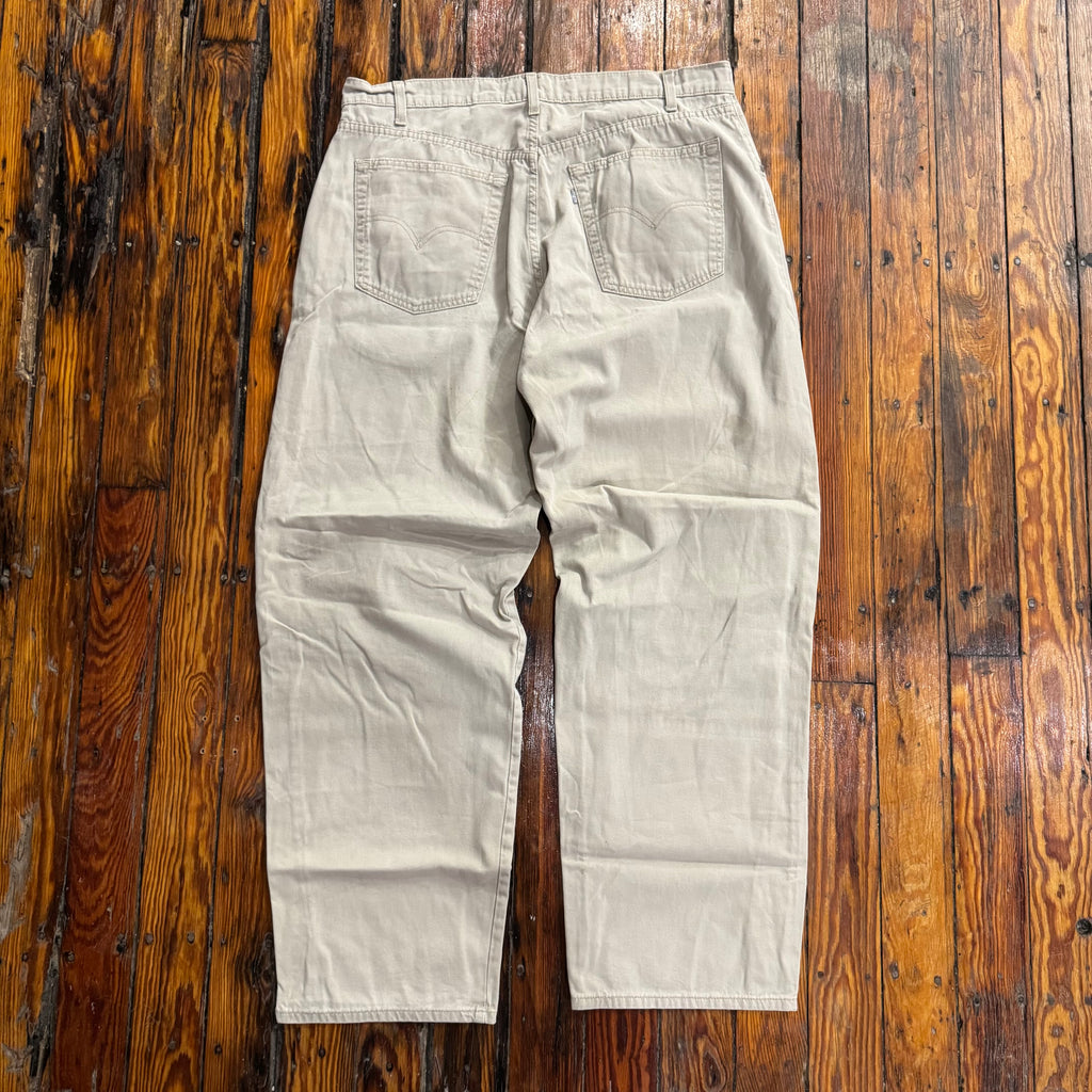 Vintage Silvertab Levi’s Baggy Khaki Pants Sz 38x34
