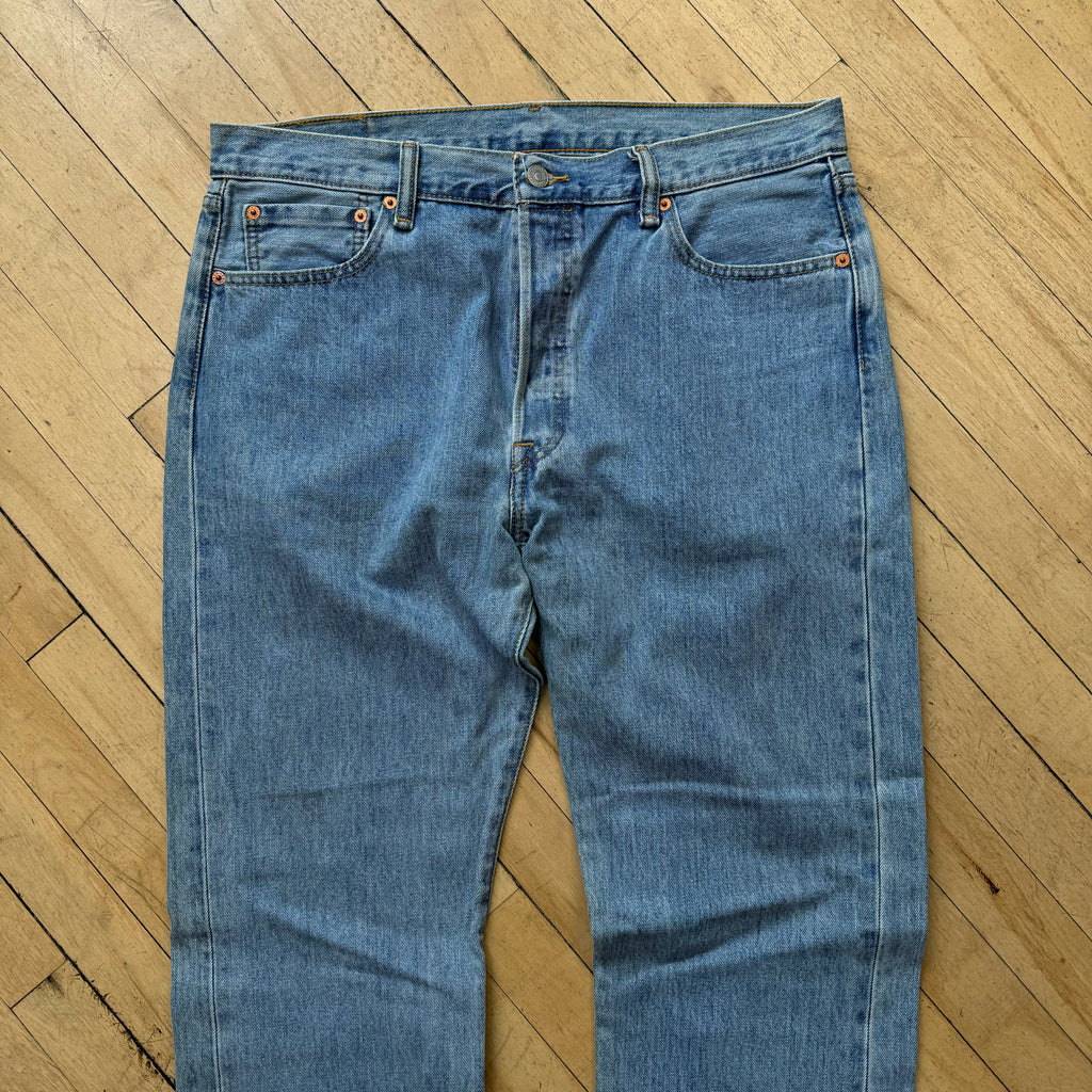 Y2K Levi 501 Denim Jeans Sz 36x34