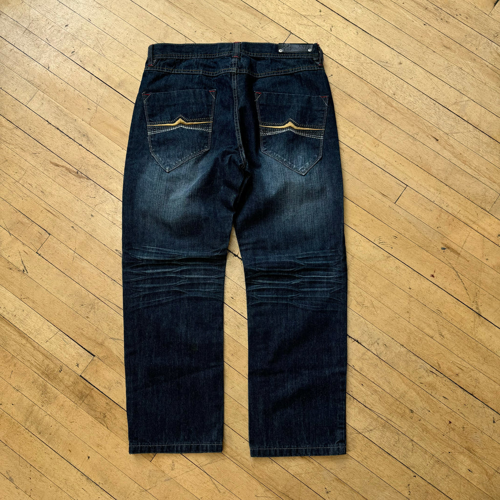 Y2K SouthPole Dark Denim Jeans Sz 36