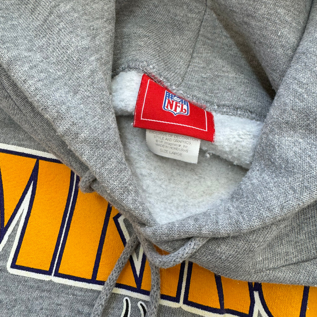 Vintage Minnesota Vikings Hoodie Sz L