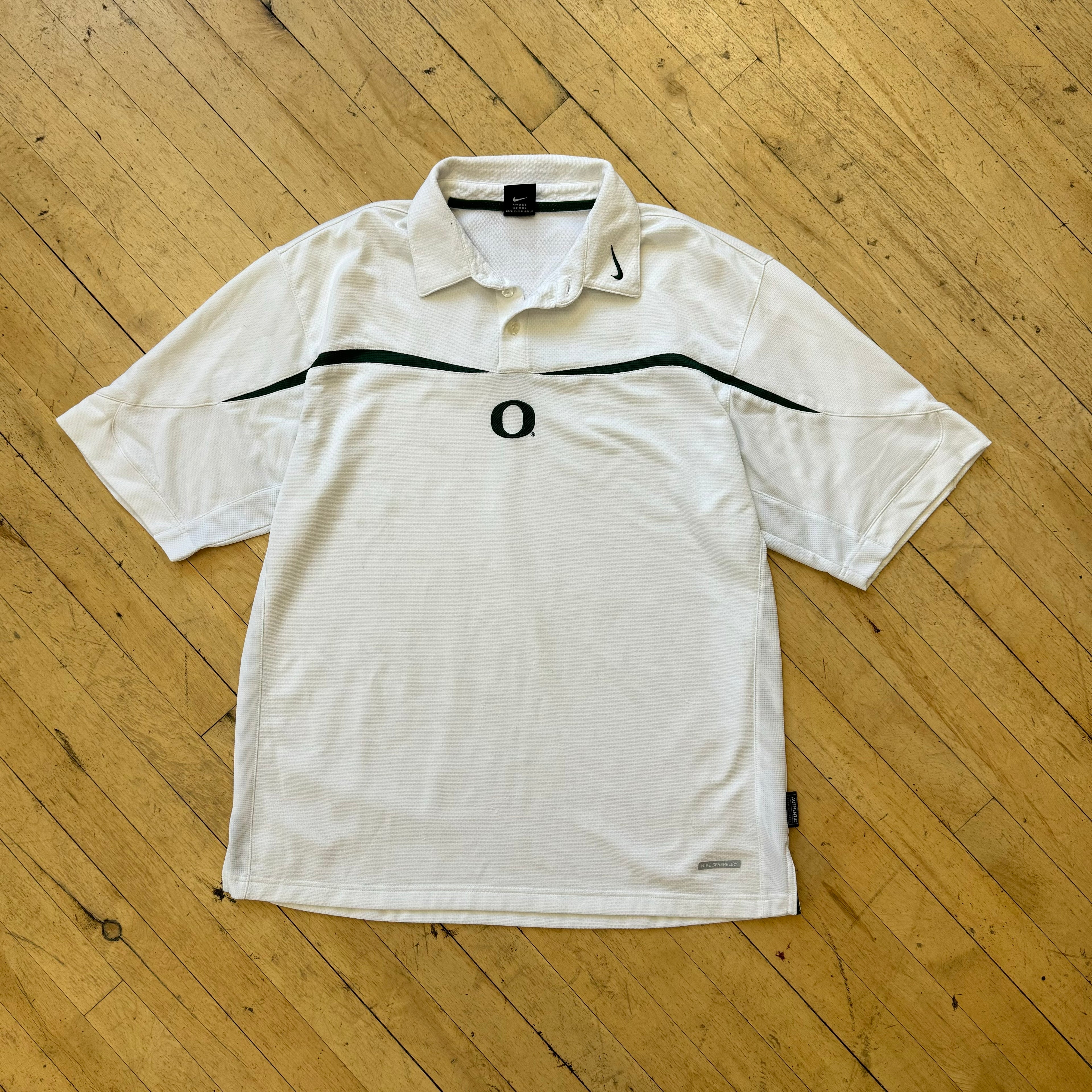 Vintage Nike, Oregon polo T-shirt Sz L