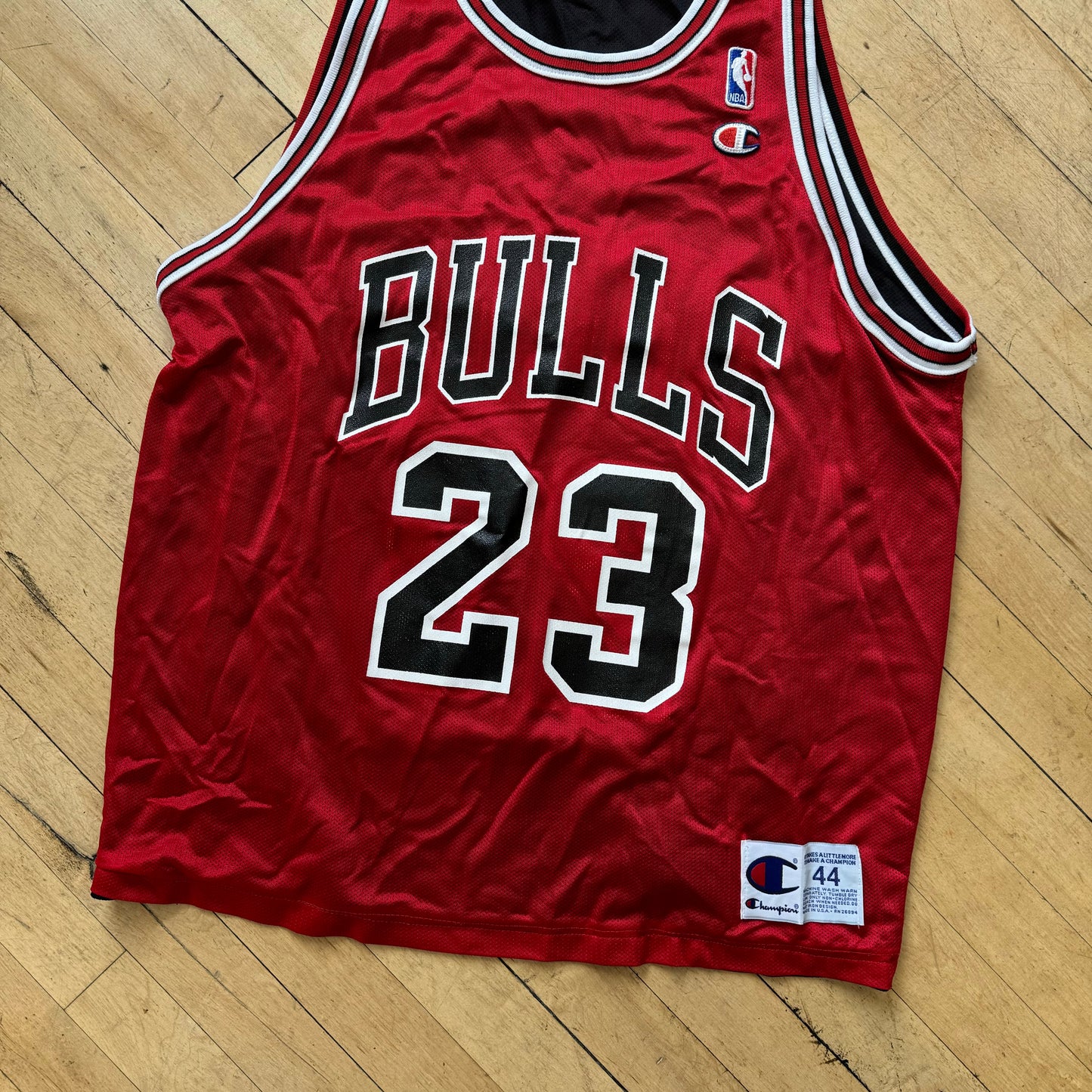 Vintage Micheal Jordan Champion Reversible Jersey Sz M