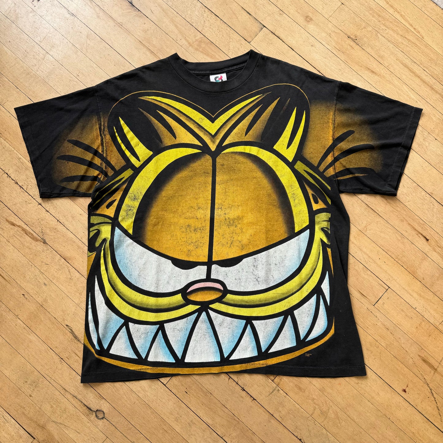 Vintage Garfield AOP T-shirt Sz XL