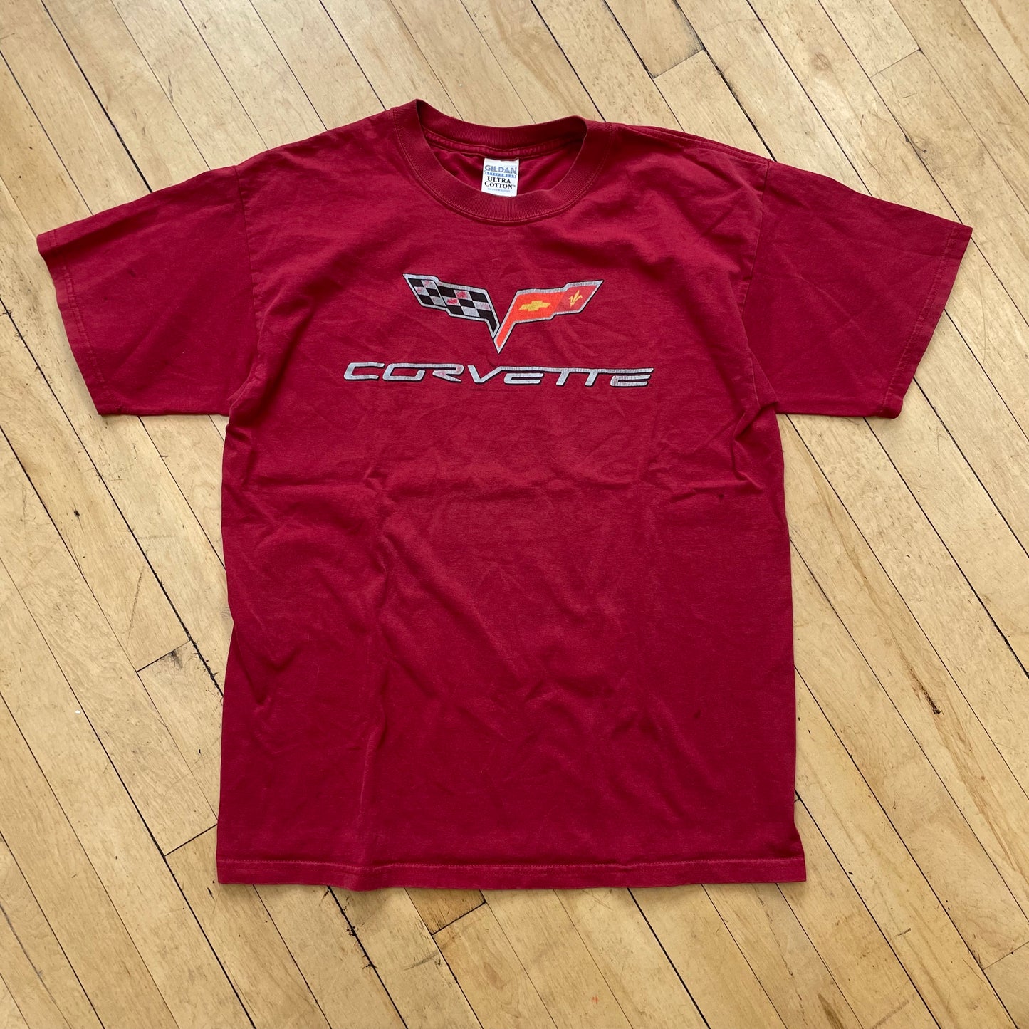 Vintage Corvette Logo T-shirt Sz L