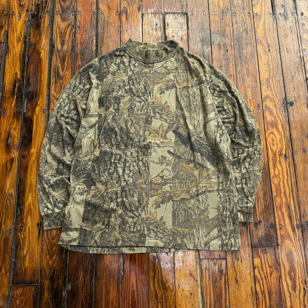 Vintage Northwest Territory Camo Long Sleeve T-shirt Sz XL