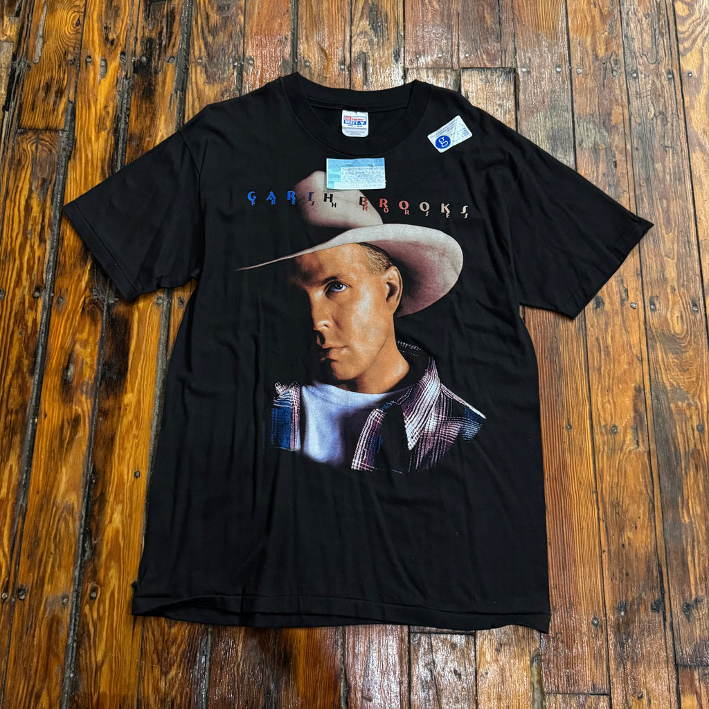 Vintage Garth Brooks World Tour T-shirt Sz L (NEW)