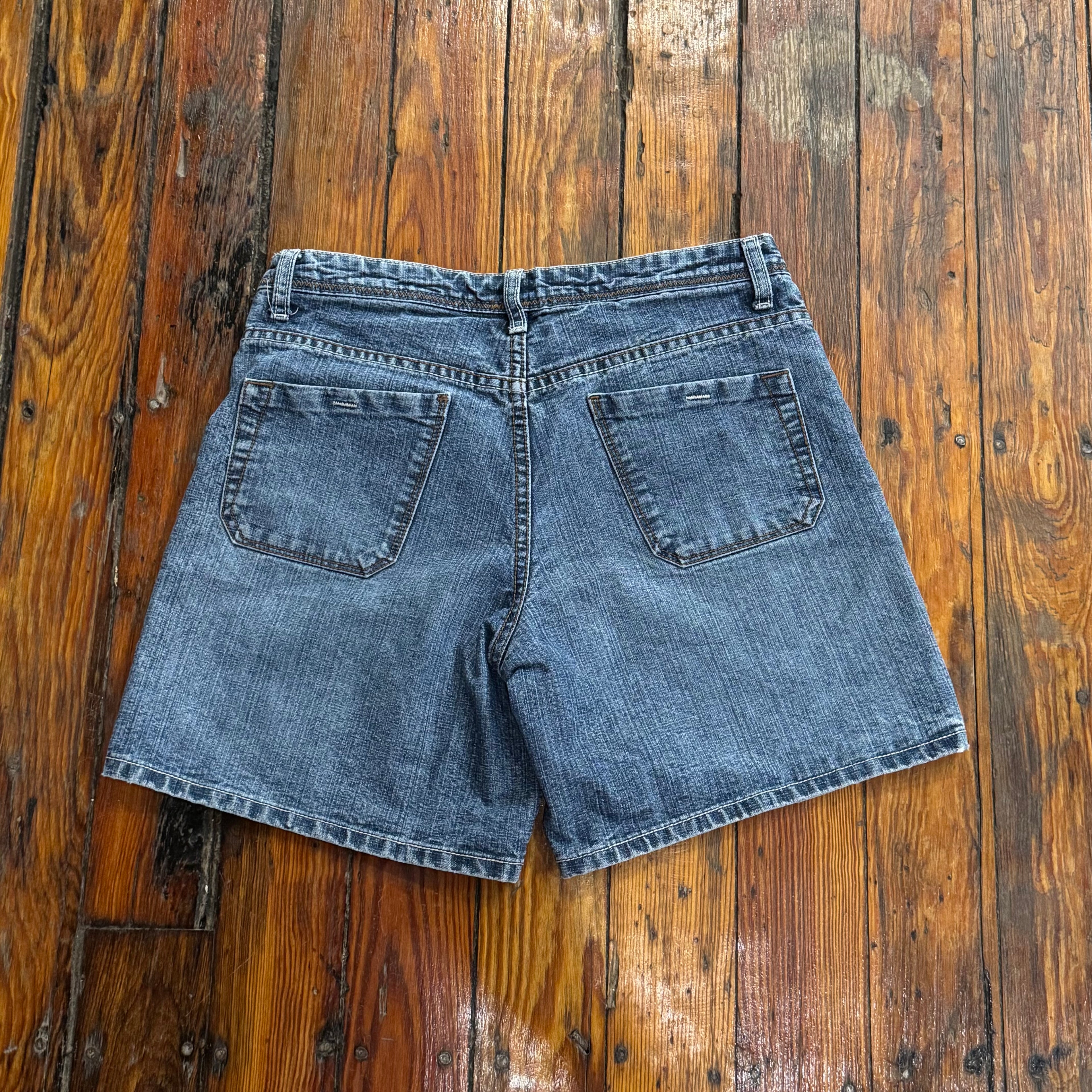 Vintage Faded Glory Denim Jean Shorts Sz 4