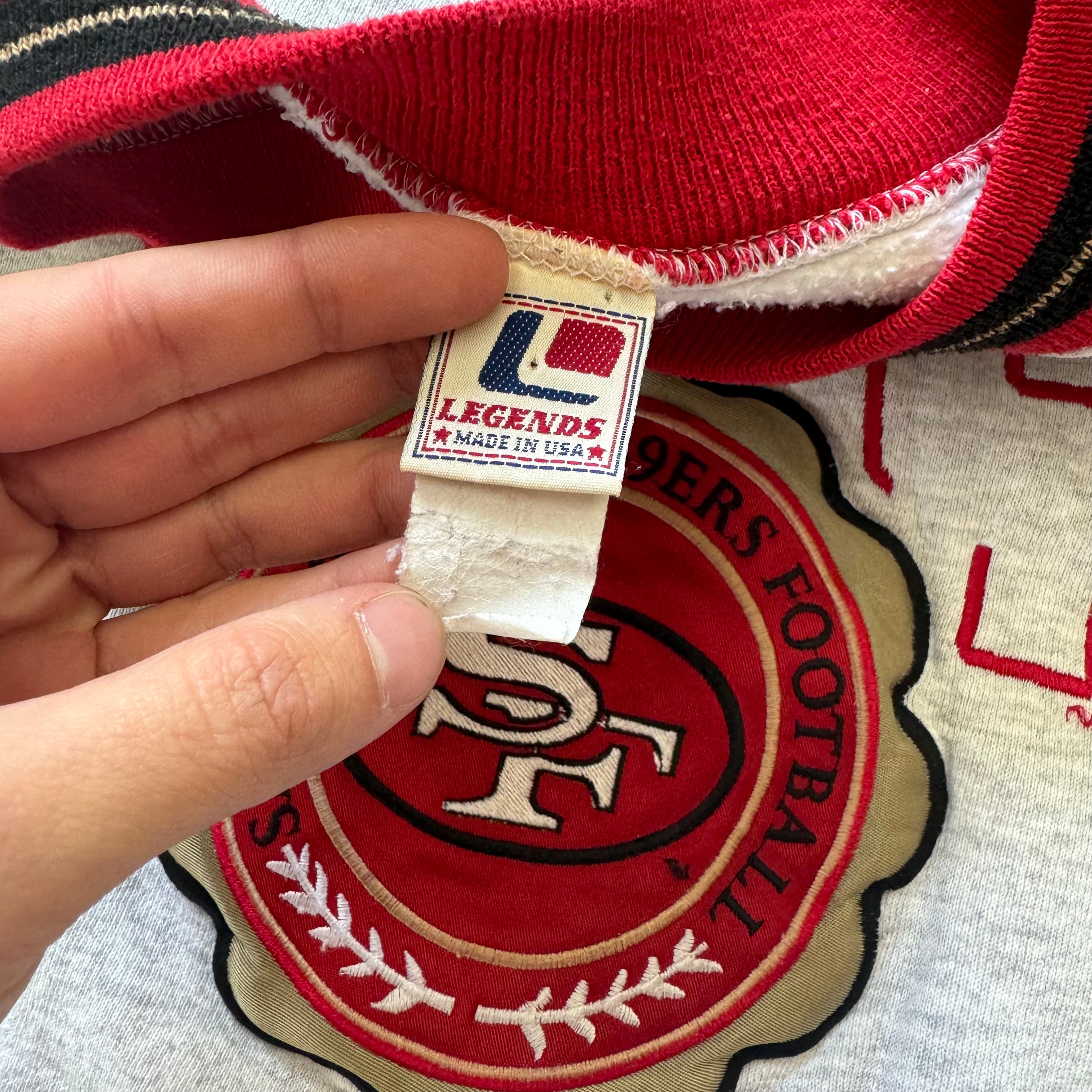 Vintage San Francisco 49ers CrewNeck Sz XL